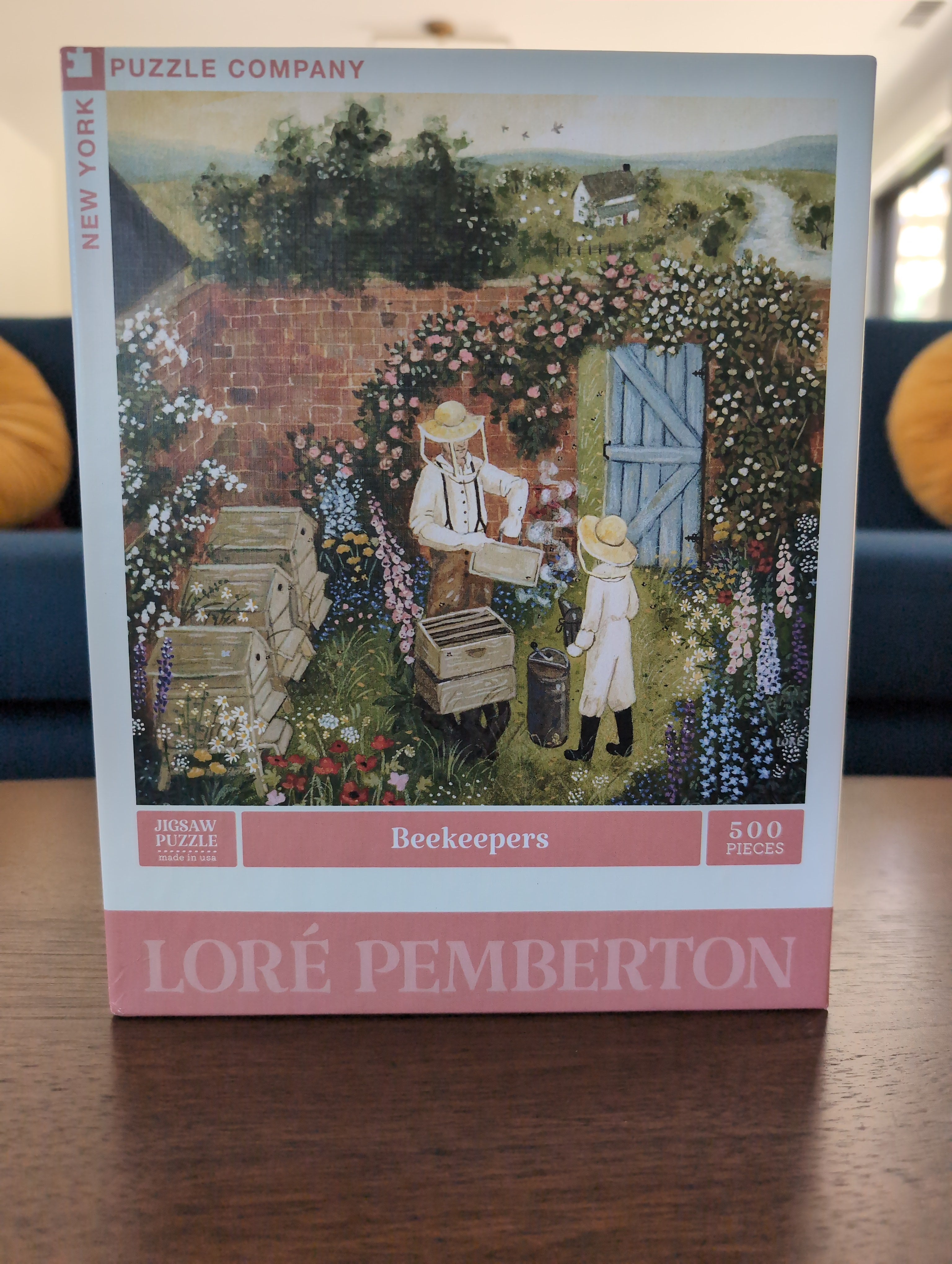 Beekeepers - Lore Pemberton, 500-piece puzzle, New York Puzzle Company
