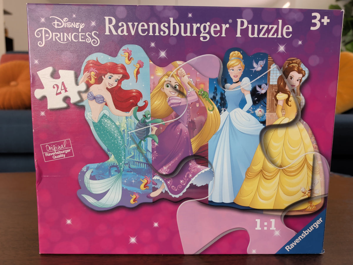Pretty Princesses, 24-piece kids' puzzle, Ravensburger