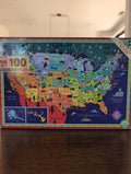 This Land is your Land, 100-piece kids' puzzle, eeBoo