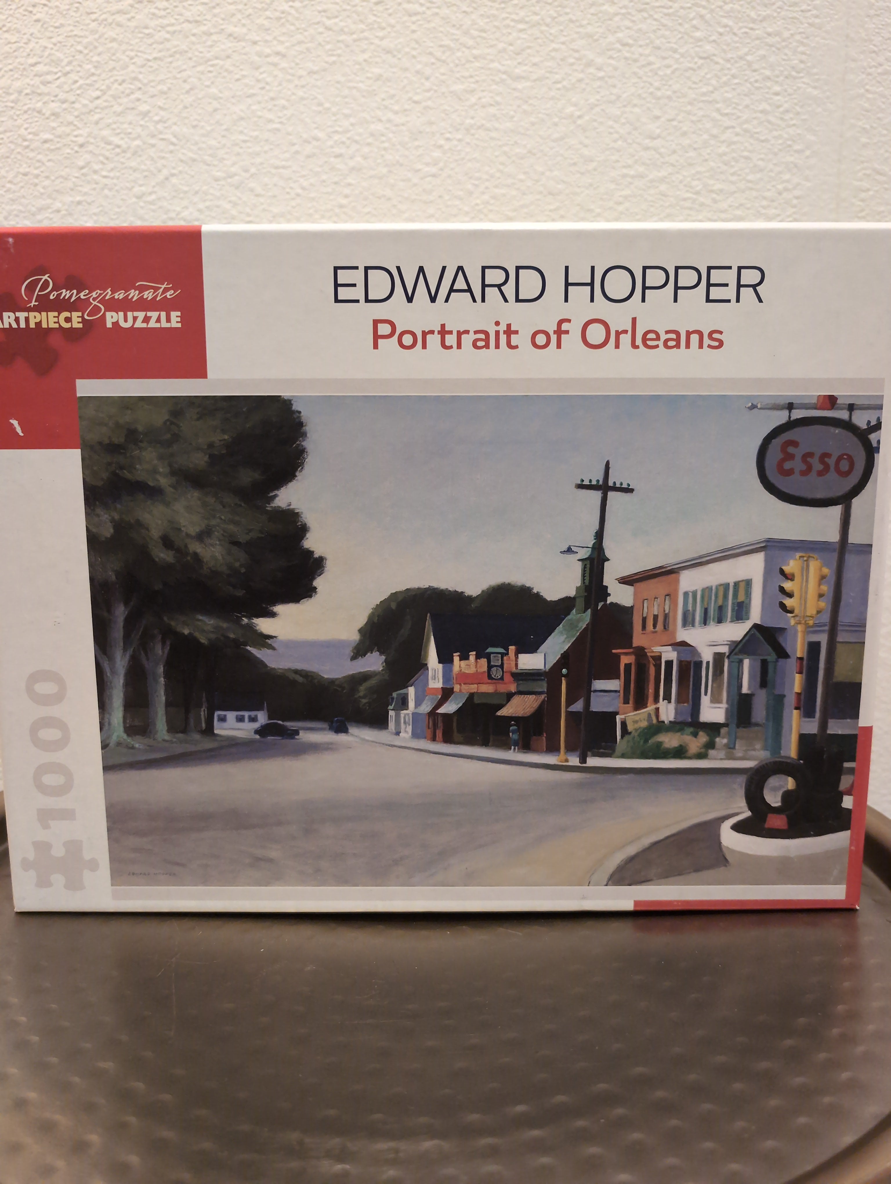 Portrait of Orleans - Edward Hopper, 1000-piece puzzle, Pomegranate