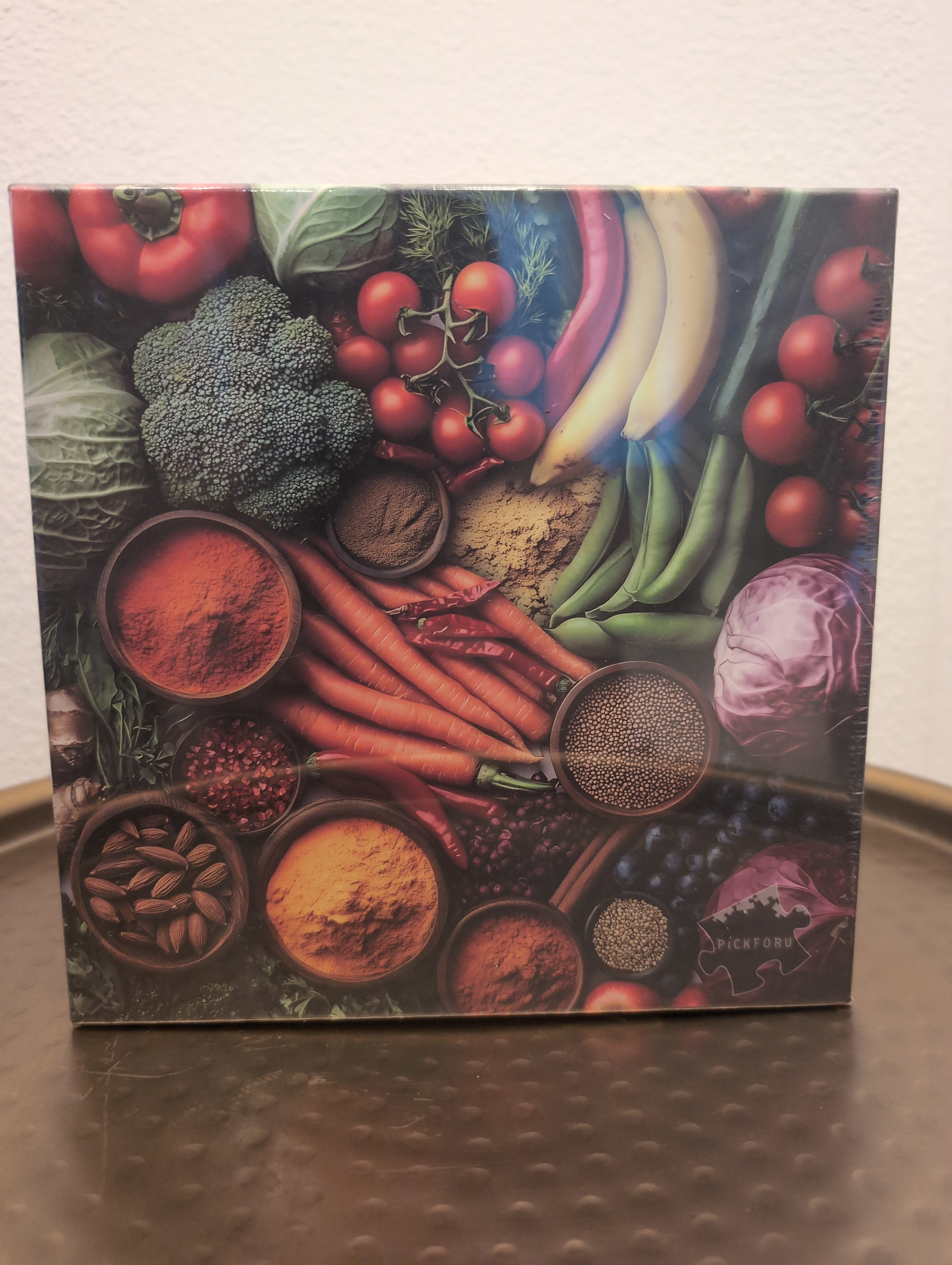 Vibrant Harvest Feast, 1000-piece puzzle, PickForU