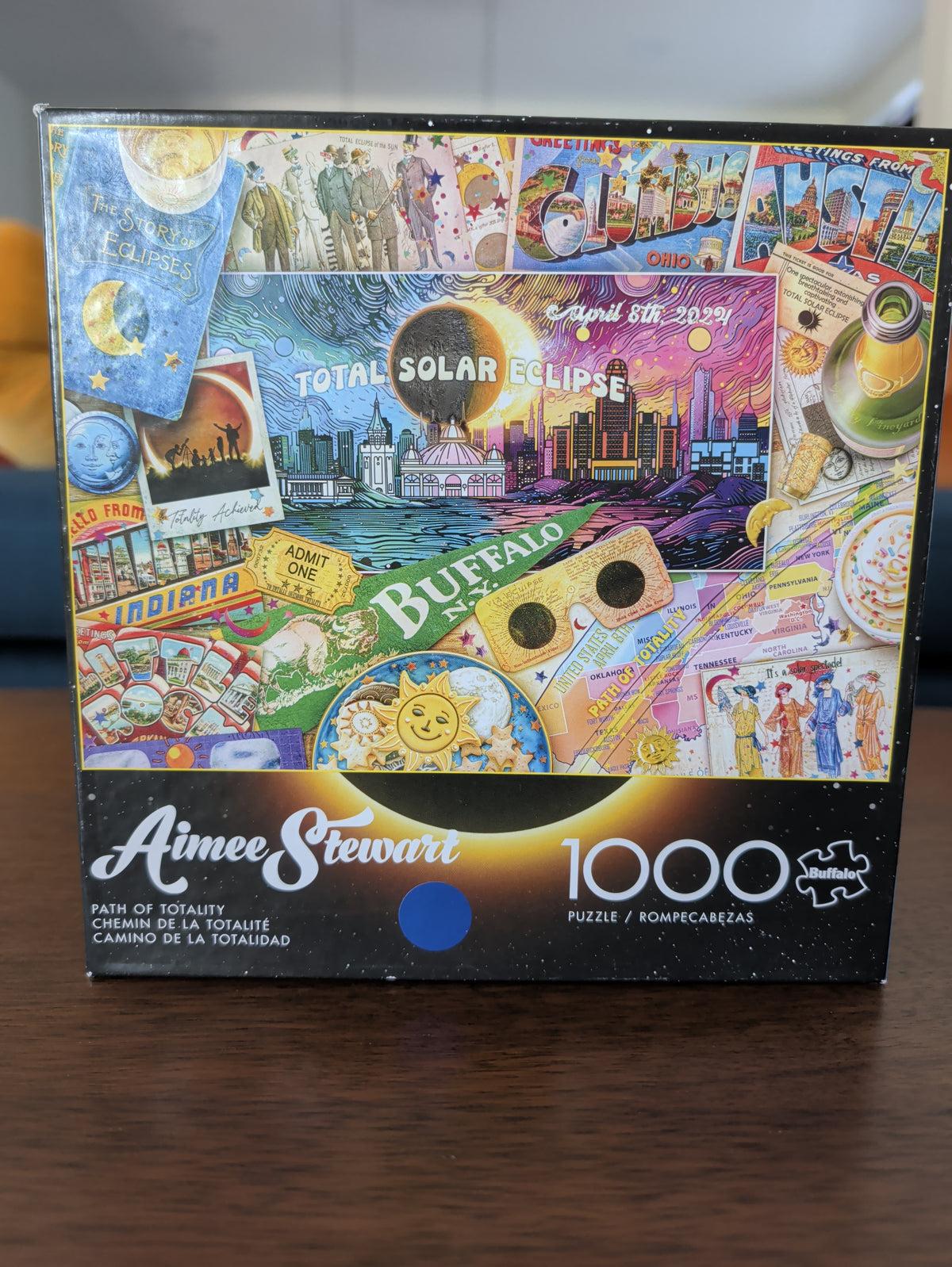 Path of Totality (Aimee Stewart), 1000-piece puzzle, Buffalo Games