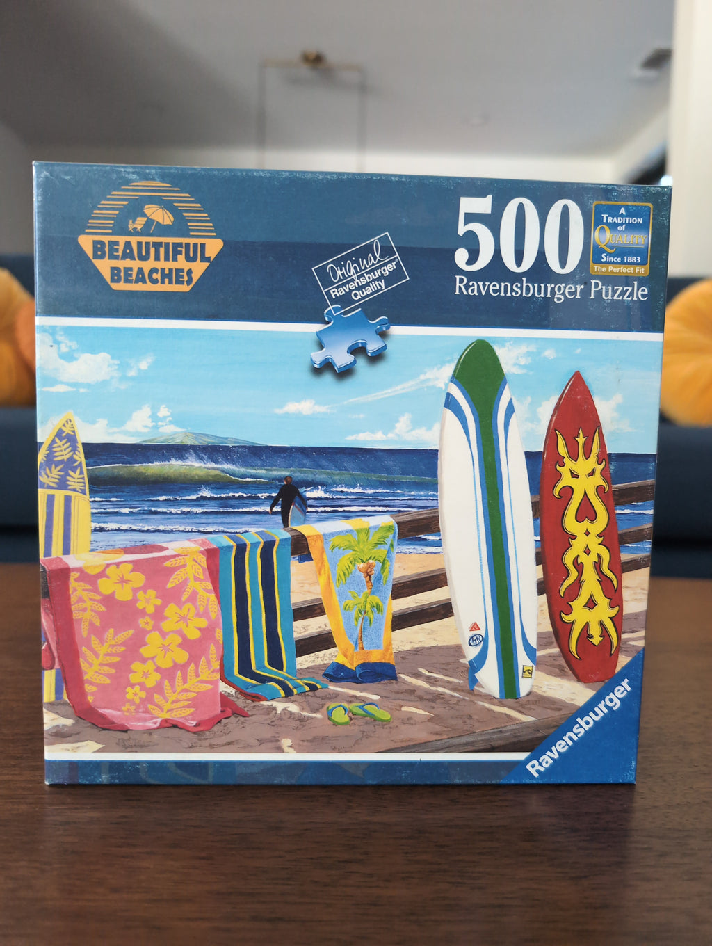 Beautiful Beaches - Surfs Up, 500-piece puzzle, Ravensburger