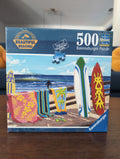 Beautiful Beaches - Surfs Up, 500-piece puzzle, Ravensburger