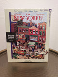Main Street - New Yorker, 1000-piece puzzle, New York Puzzle Company