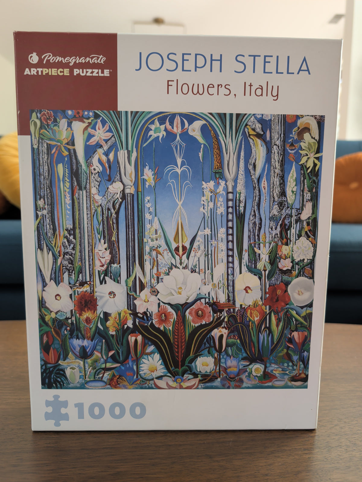 Flowers, Italy - Joseph Stella, 1000-piece puzzle, Pomegranate