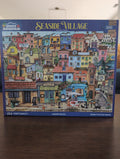 Seaside Village, 500-piece puzzle, White Mountain