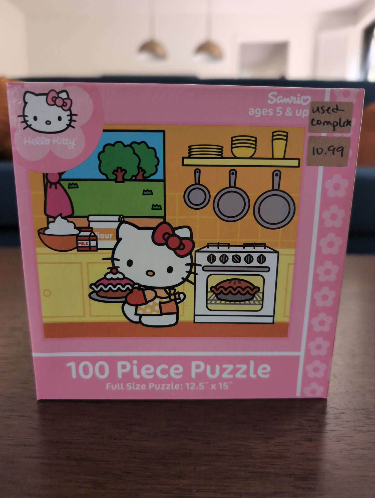 Hello Kitty (Kitchen), 100-piece kids' puzzle, Pressman