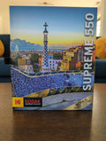 Park Guell in Summer, Barcelona, Spain, 550-piece puzzle, Kodak