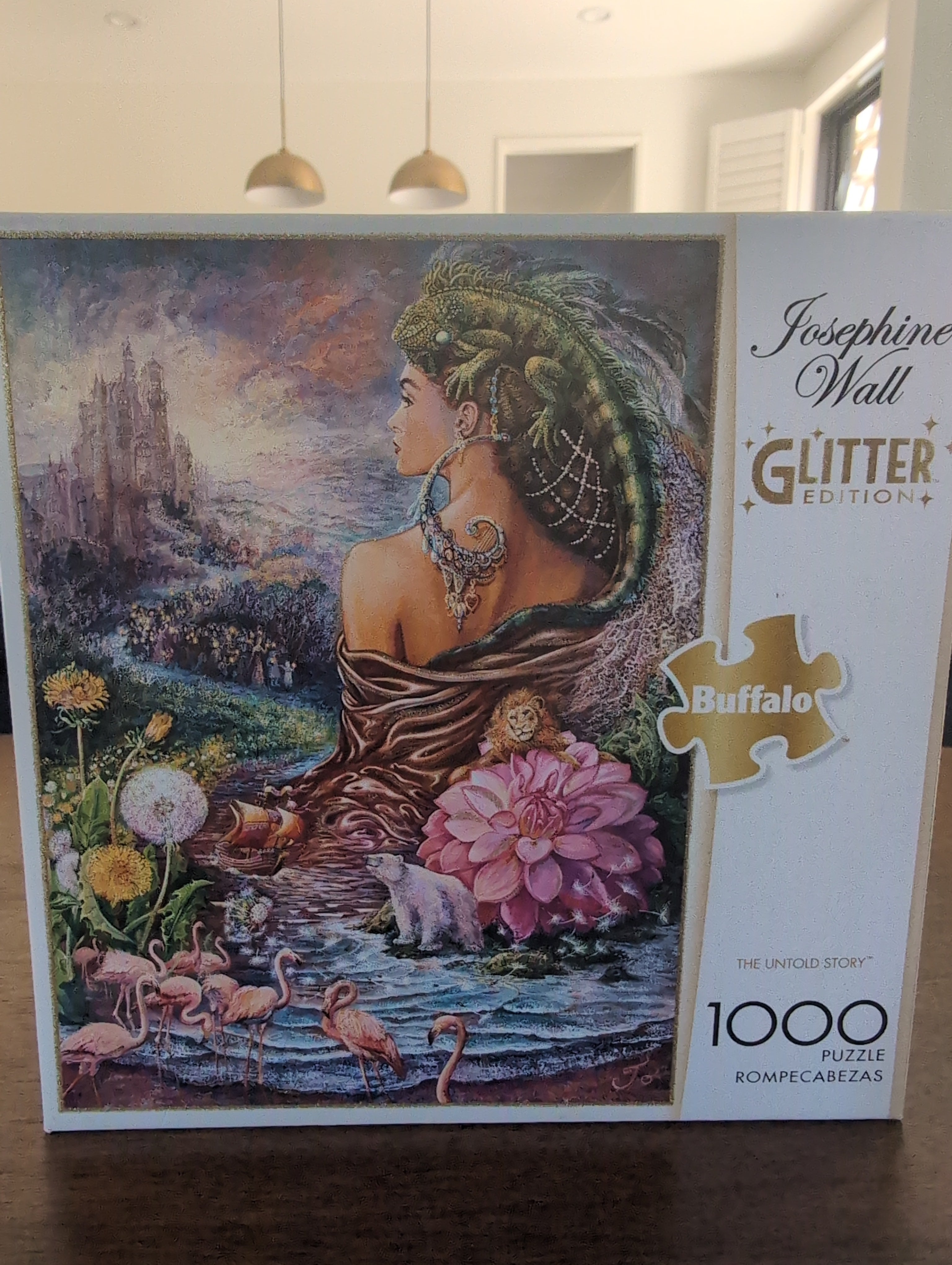 The Untold Story, 1000-piece glitter puzzle, Buffalo Games
