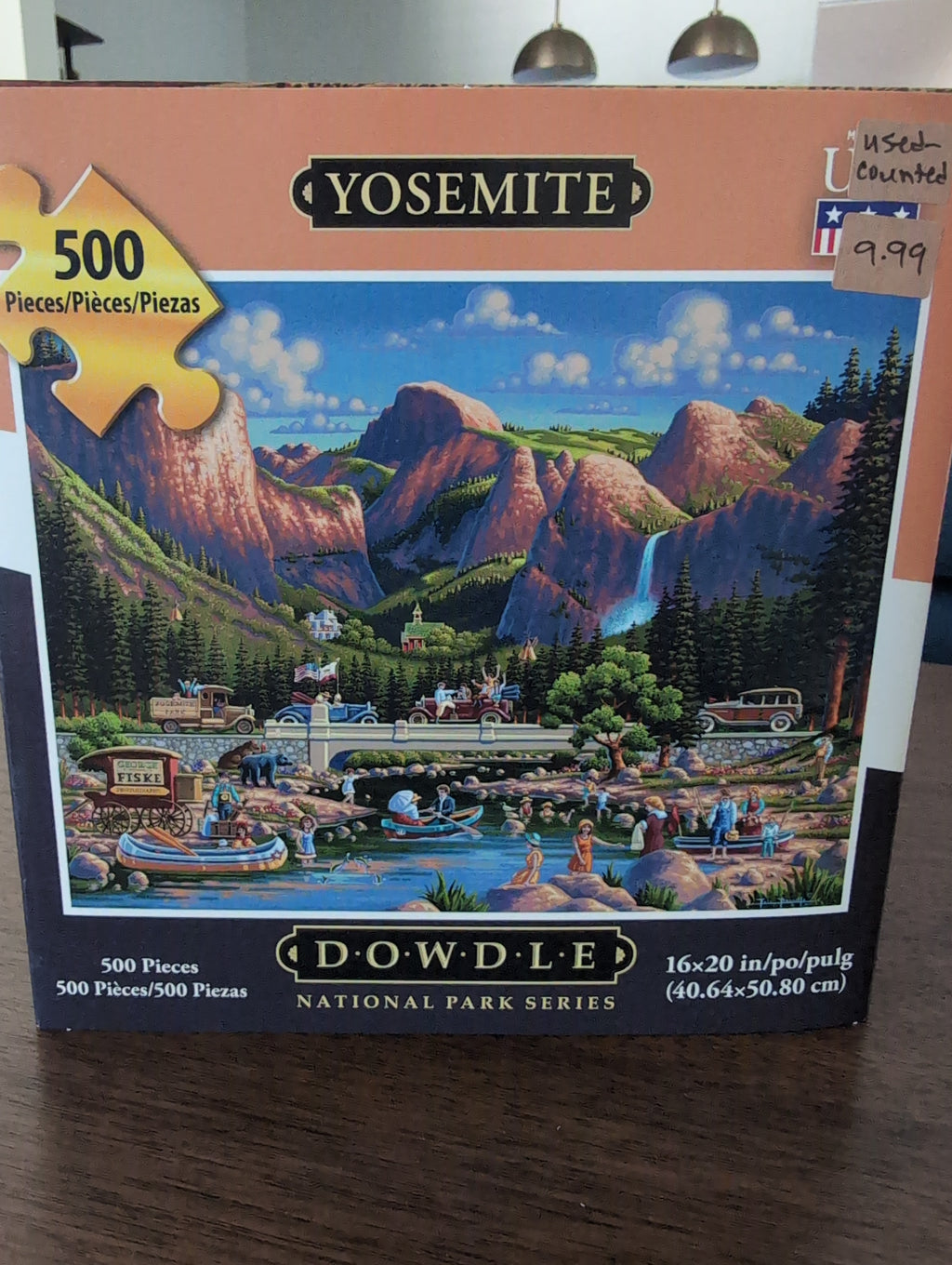 Yosemite, 500-piece puzzle, Dowdle
