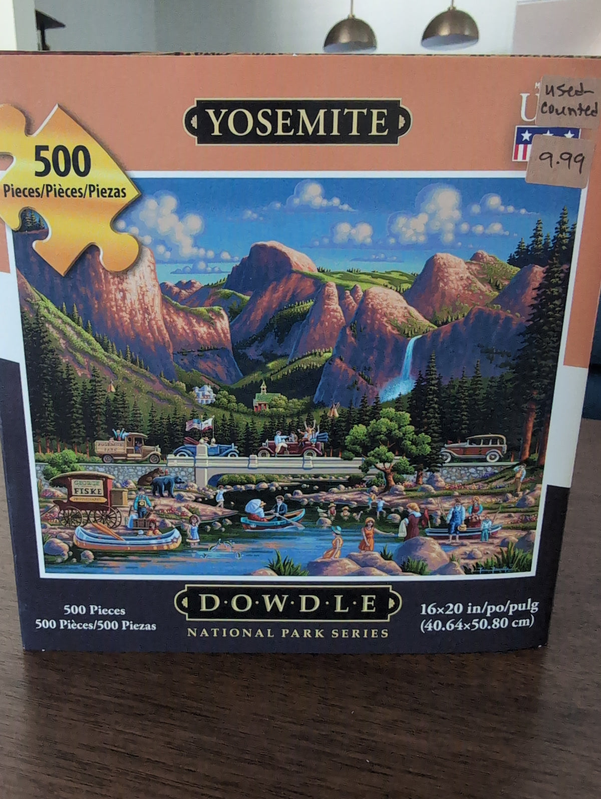 Yosemite, 500-piece puzzle, Dowdle