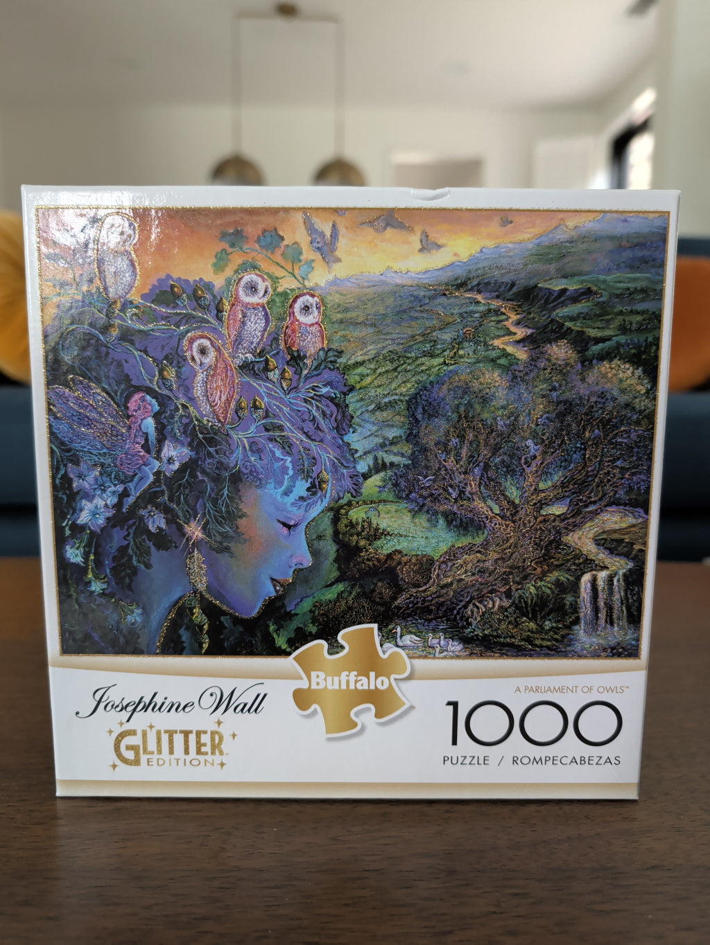 A Parliament of Owls (Josephine Wall), 1000-piece puzzle, Buffalo Games