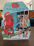 Day at the Museum, 48-piece kids' puzzle, Crocodile Creek