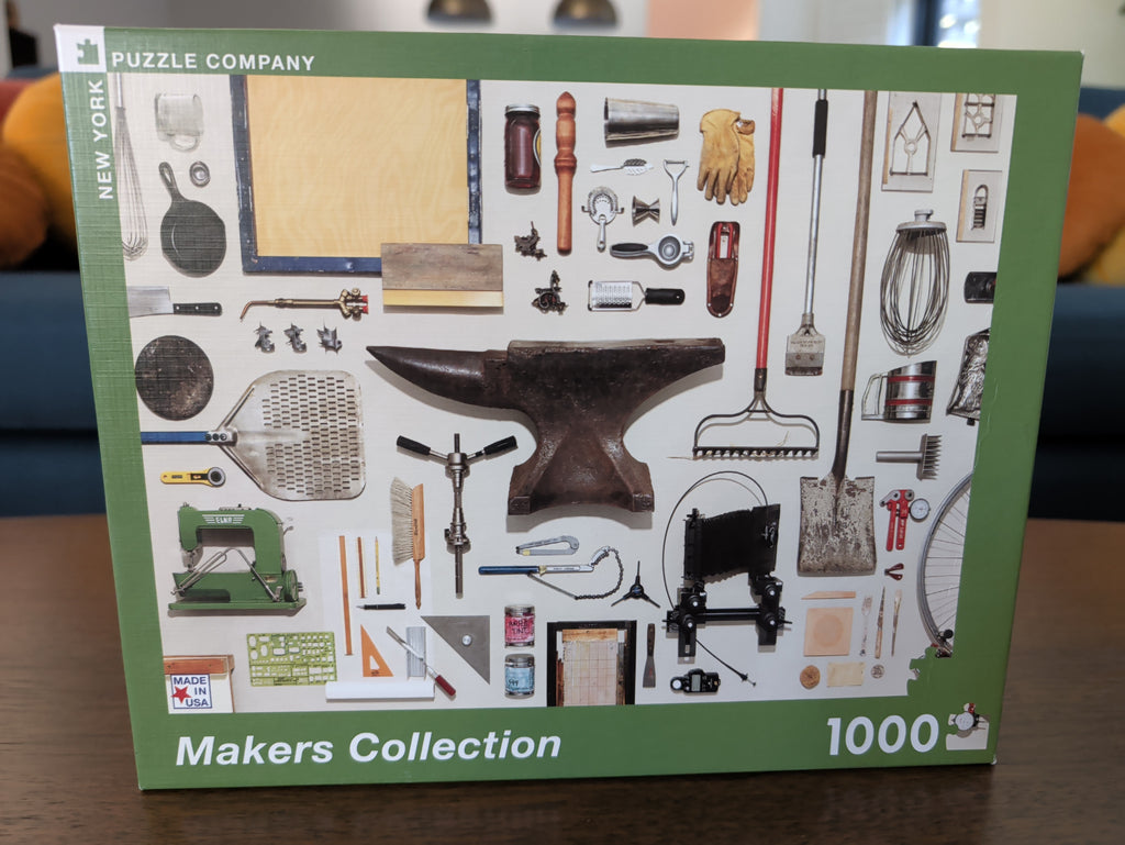 Maker's Collection, 1000-piece puzzle, New York Puzzle Company