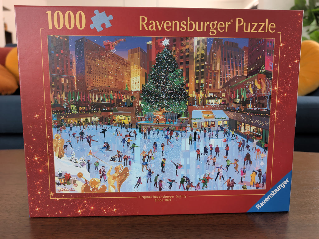 Rockefeller Center Joy, 1000-piece Christmas puzzle, Ravensburger