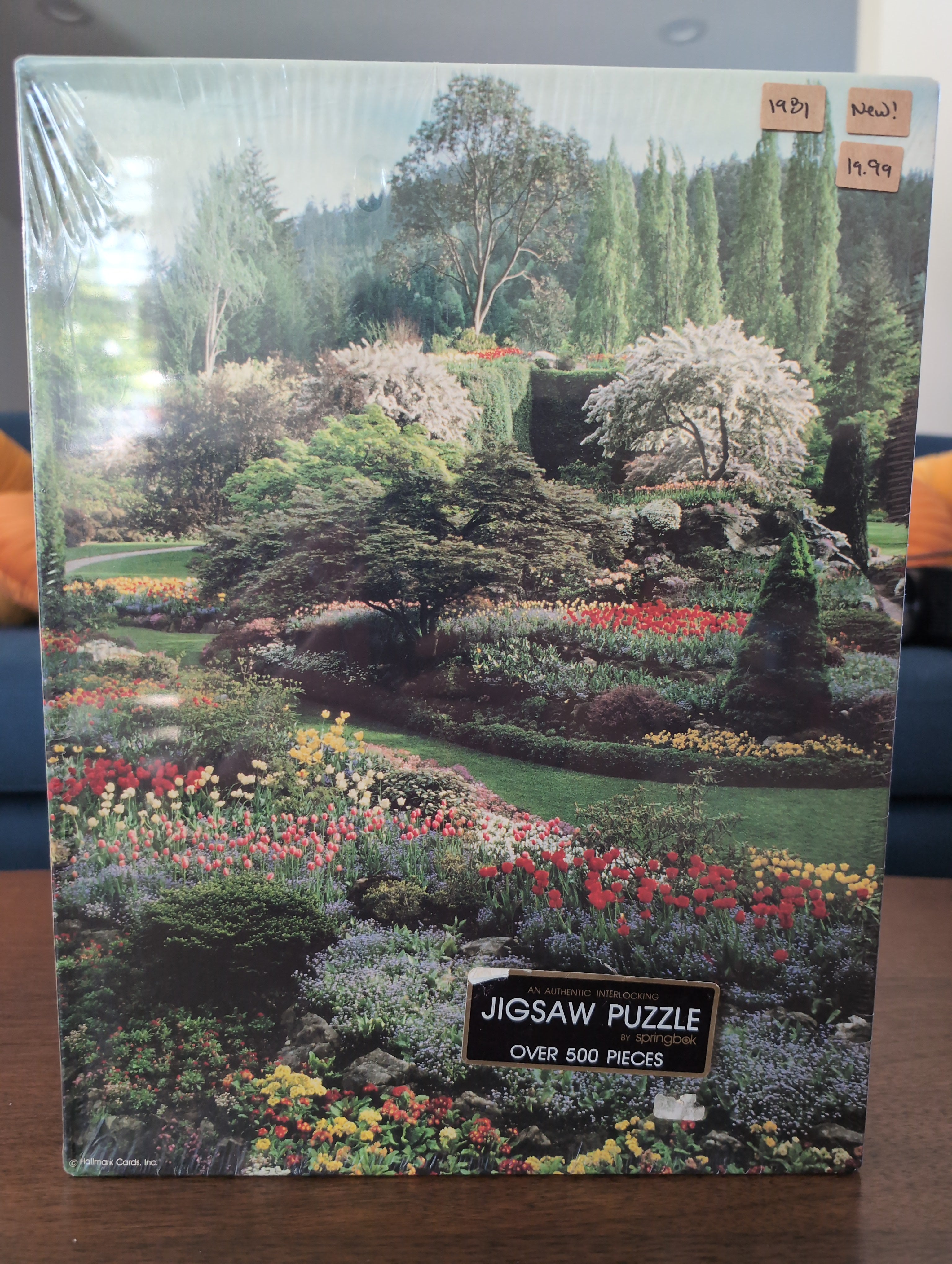 Friendship Garden, 500-piece puzzle, Springbok (1981)