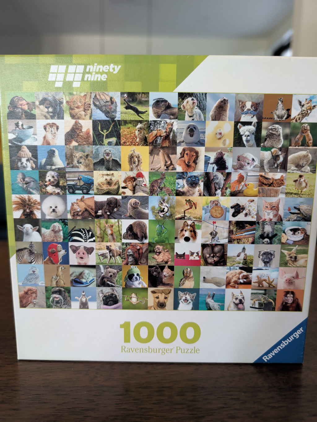 99 Funny Animals, 1000-piece puzzle, Ravensburger