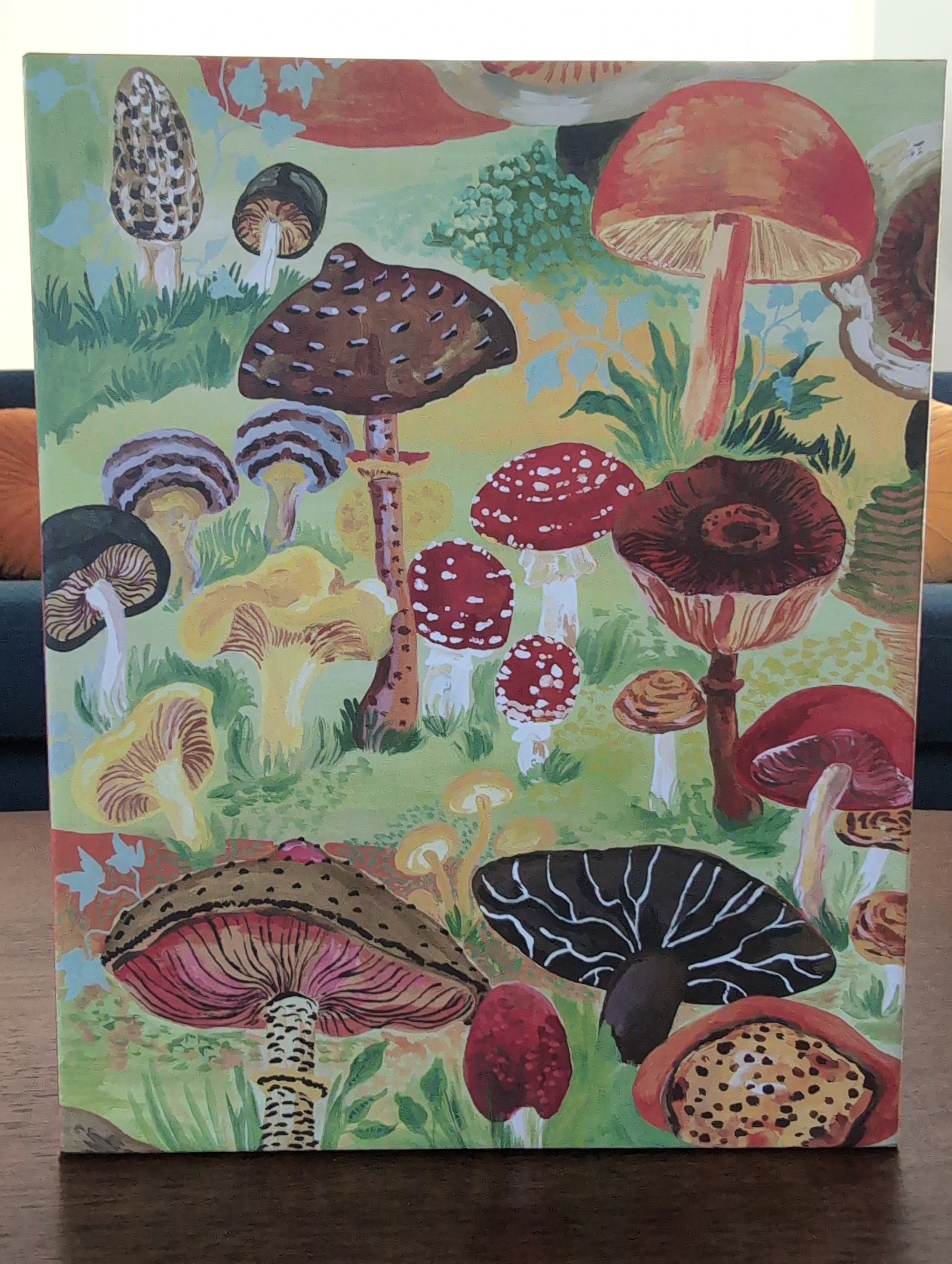 Mushrooms, 1000-piece puzzle, Artisan Puzzles