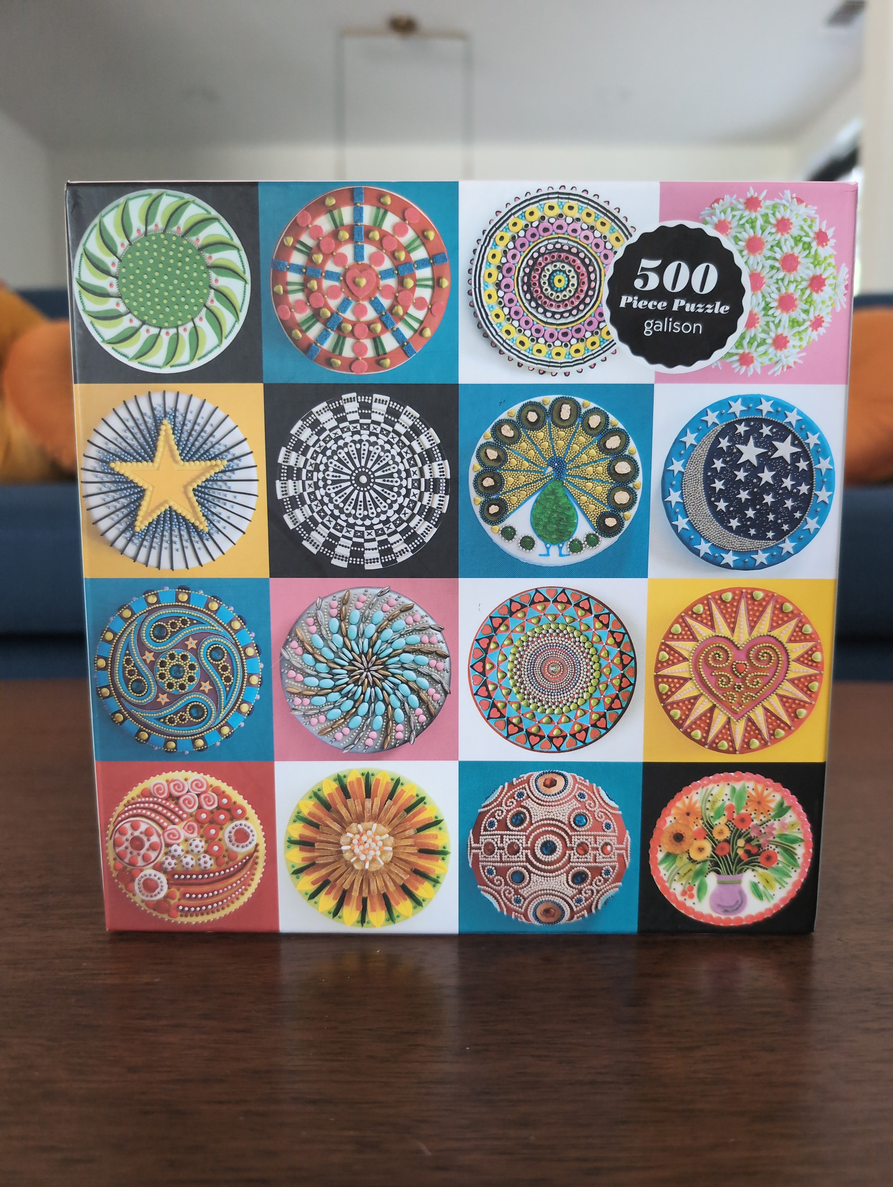 Cakes, 500-piece puzzle, Galison