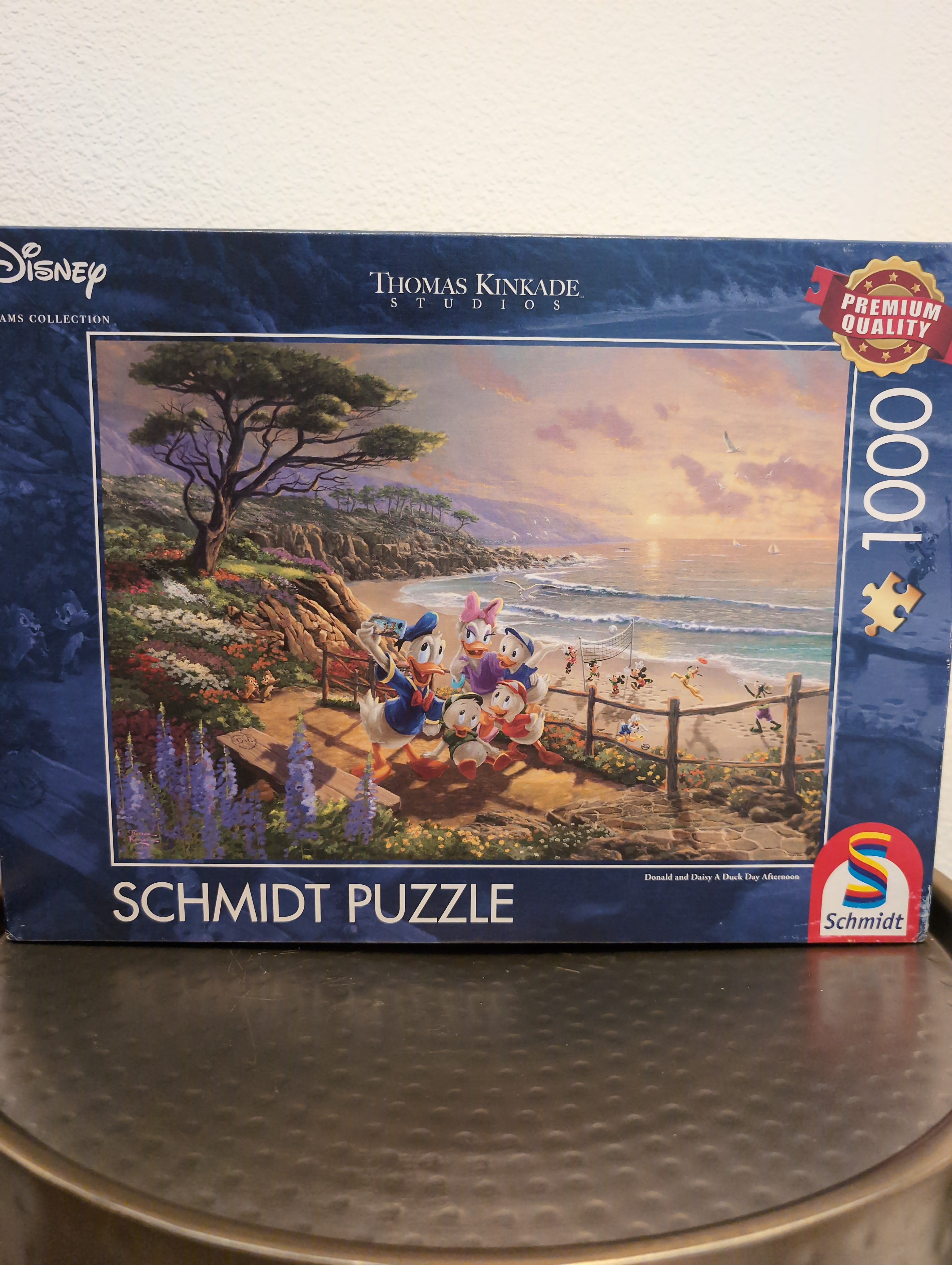 A Duck Day Afternoon - Disney Kinkade, 1000-piece puzzle, Schmidt