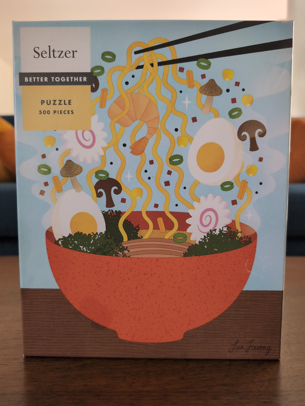 Ramen Bowl, 500-piece puzzle, Seltzer