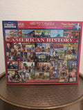 American History, 1000-piece puzzle, White Mountain