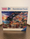 Dinner in Positano, 1000-piece puzzle, Ravensburger