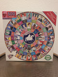 Votes for Women, 500-piece round puzzle, eeBoo
