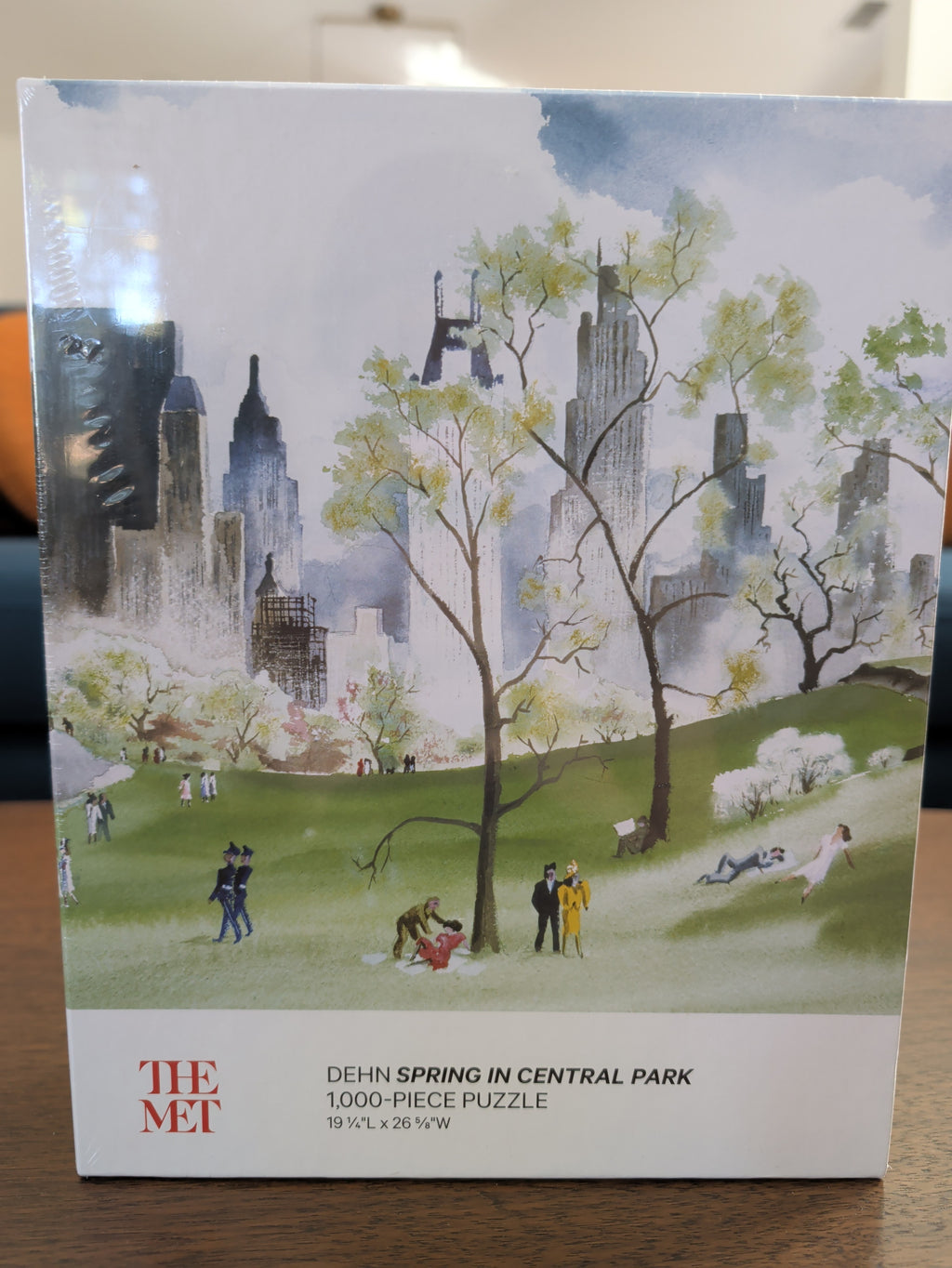 Spring in Central Park, 1000-piece puzzle, The Met