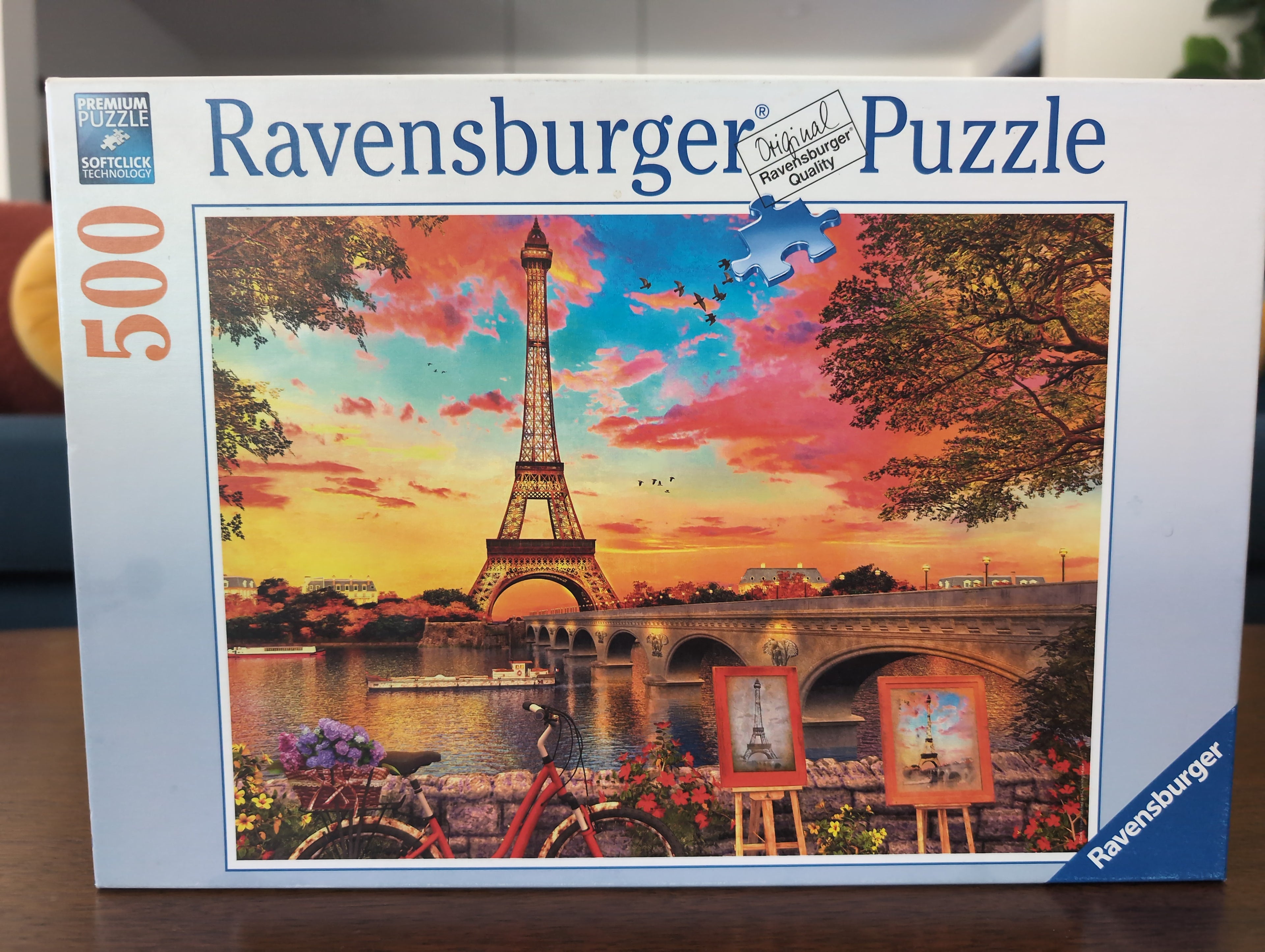 Evenings in Paris, 500-piece puzzle, Ravensburger