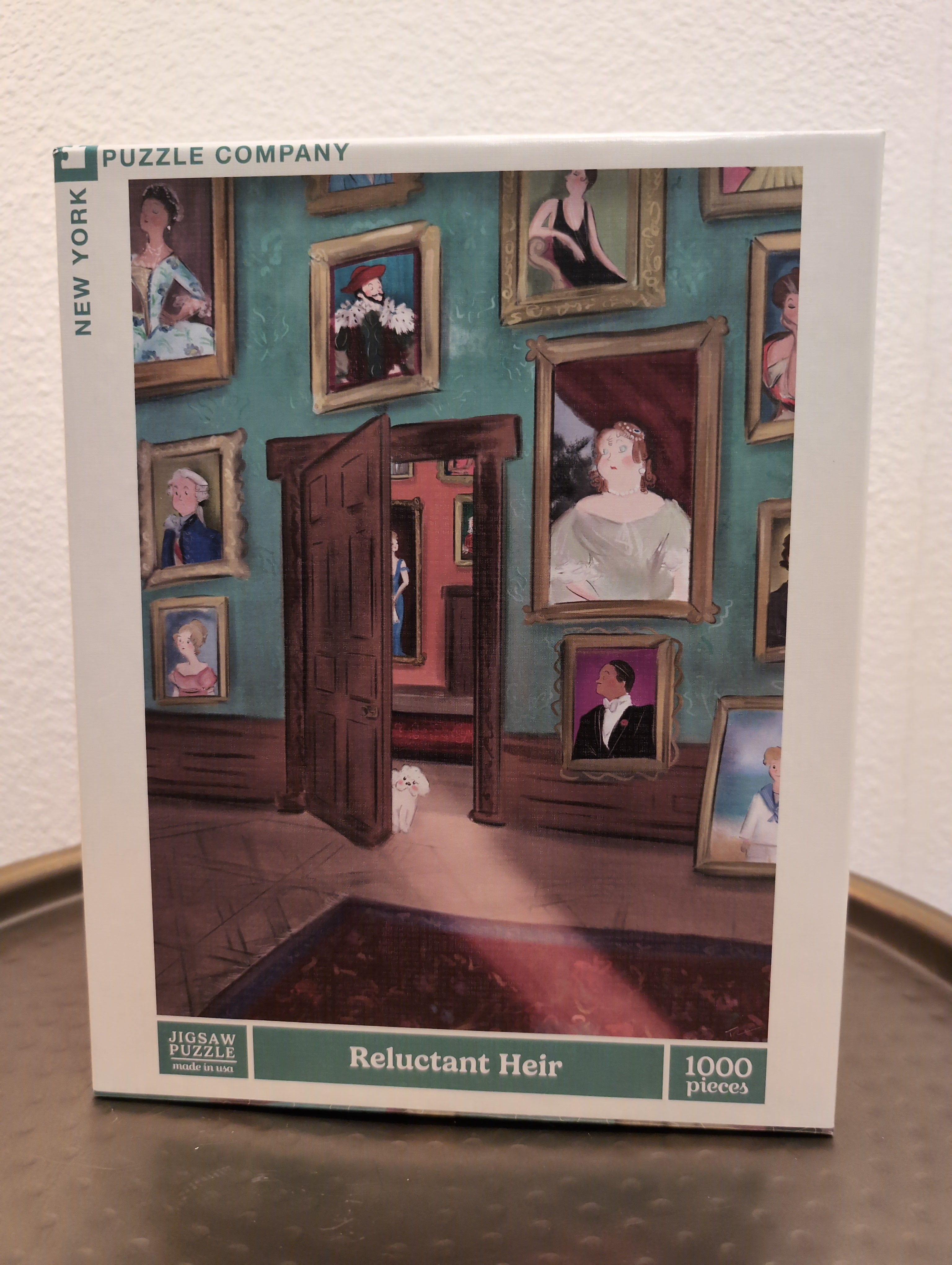 Reluctant Heir, 1000-piece puzzle, New York Puzzle Company