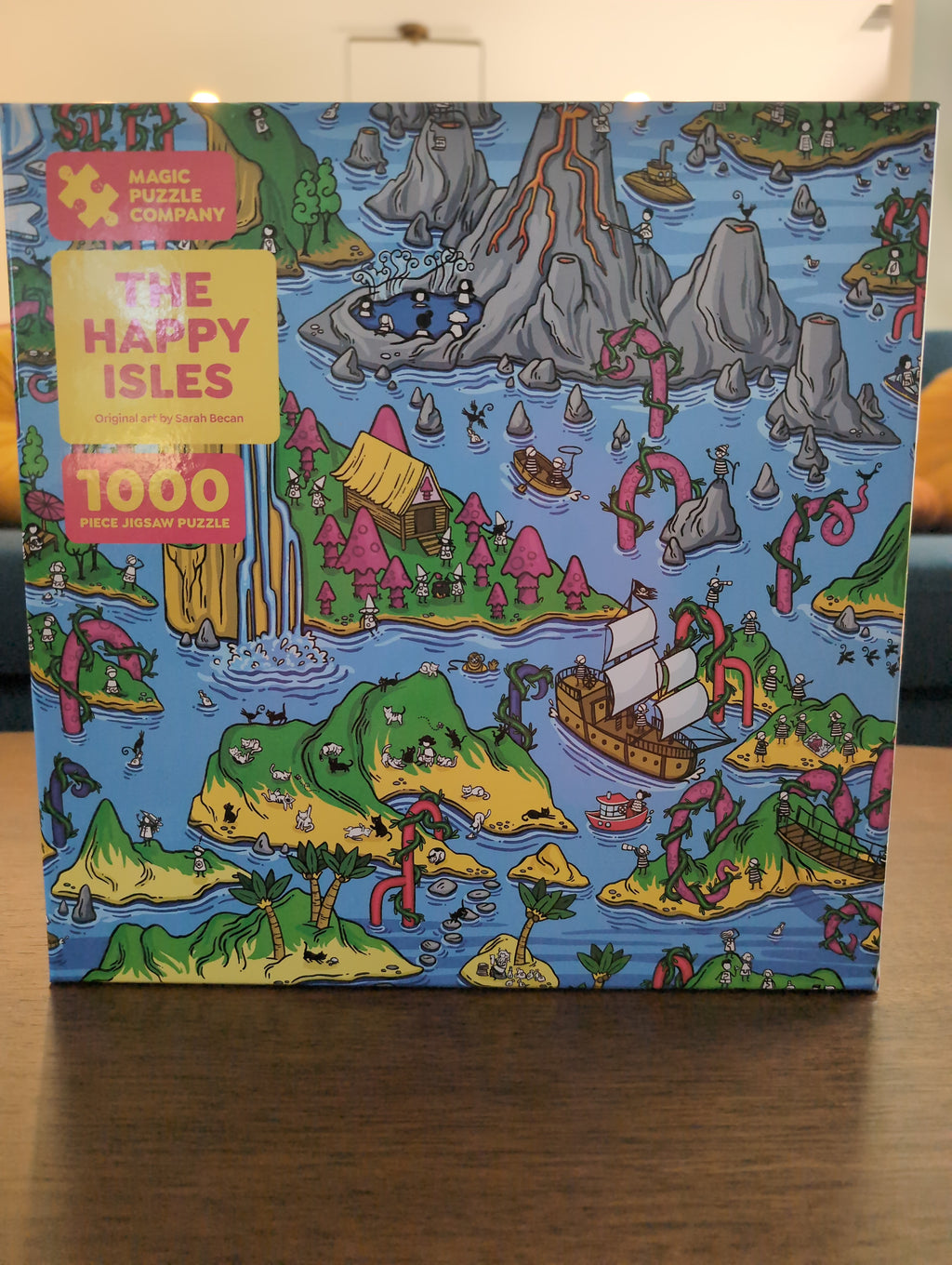 The Happy Isles, 1000-piece puzzle, Magic Puzzle Company