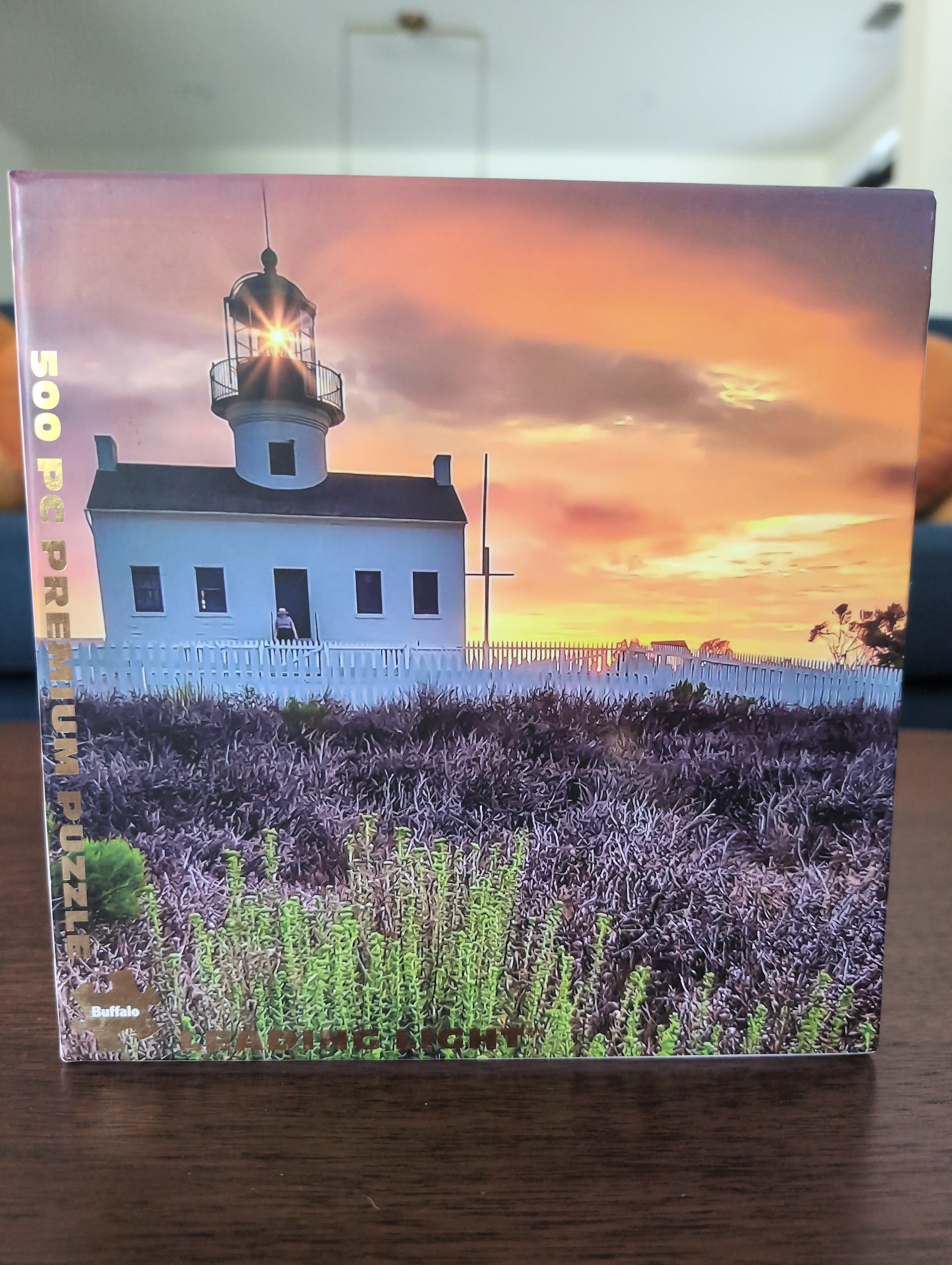 Leading Light (Sunset), 500-piece puzzle, Buffalo Games