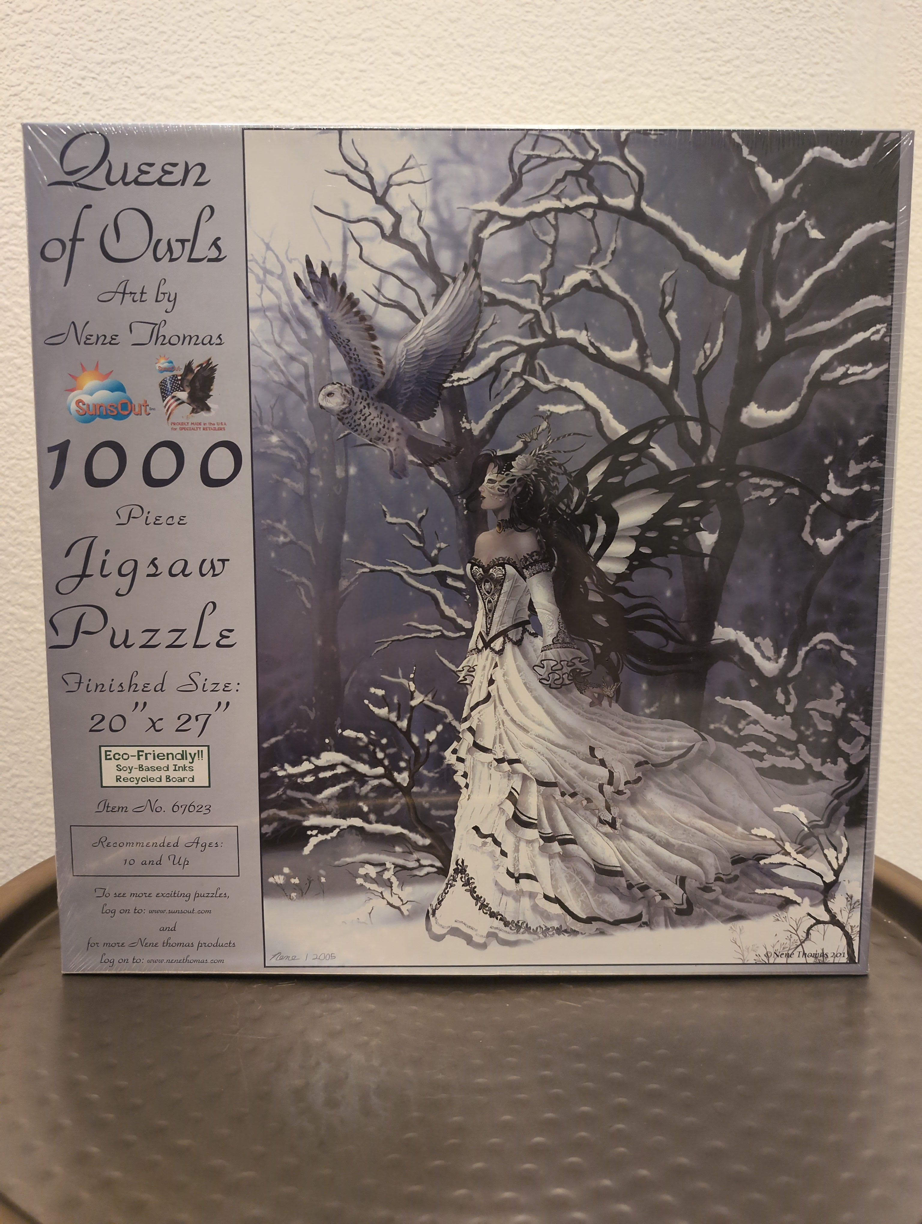 Queen of Owls, 1000-piece puzzle, SunsOut