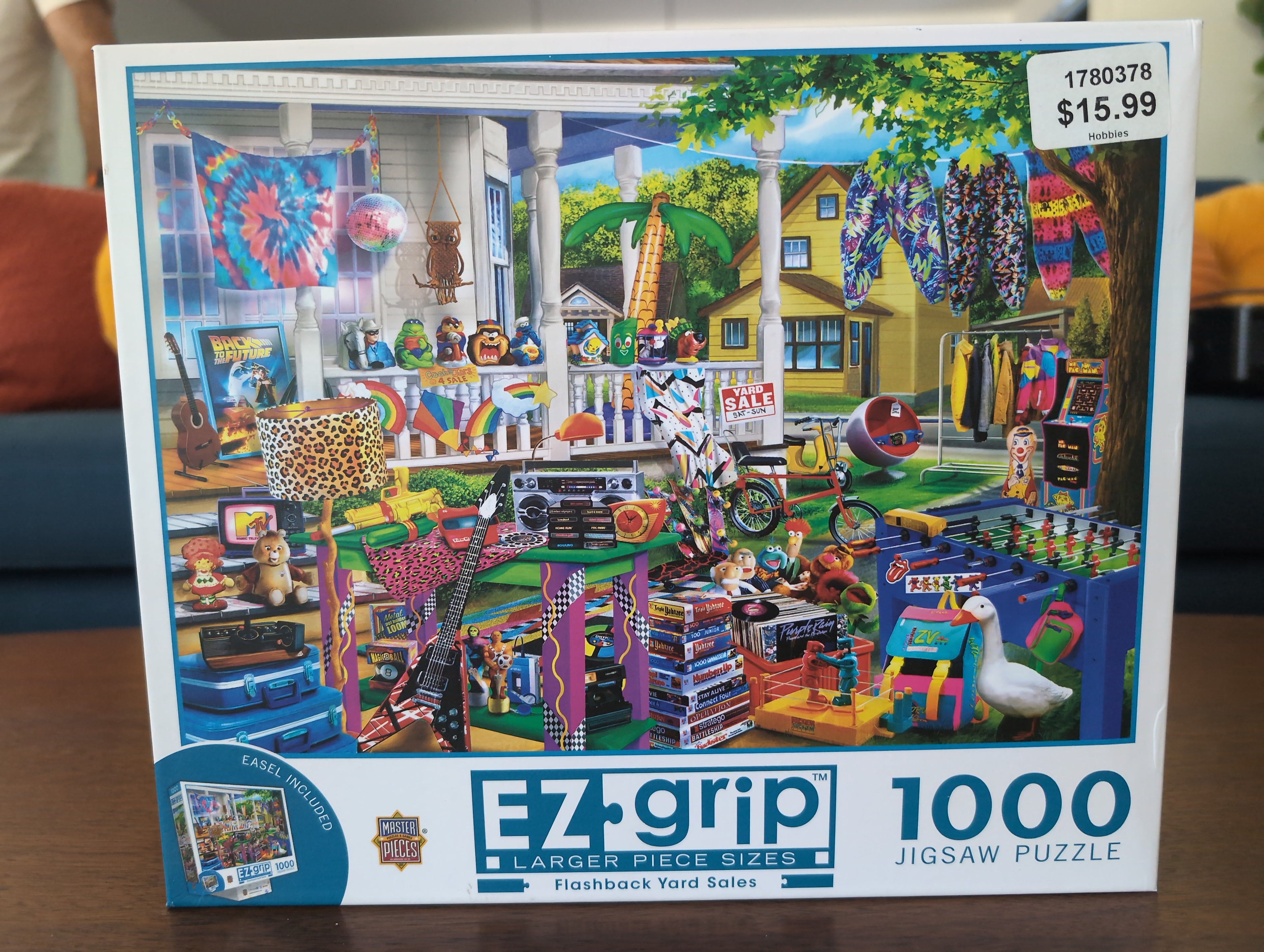 Flashback Yard Sales, 1000-piece puzzle, MasterPieces