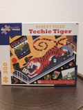 Techie Tiger - Robert Pizzo, 300-piece puzzle, Pomegranate