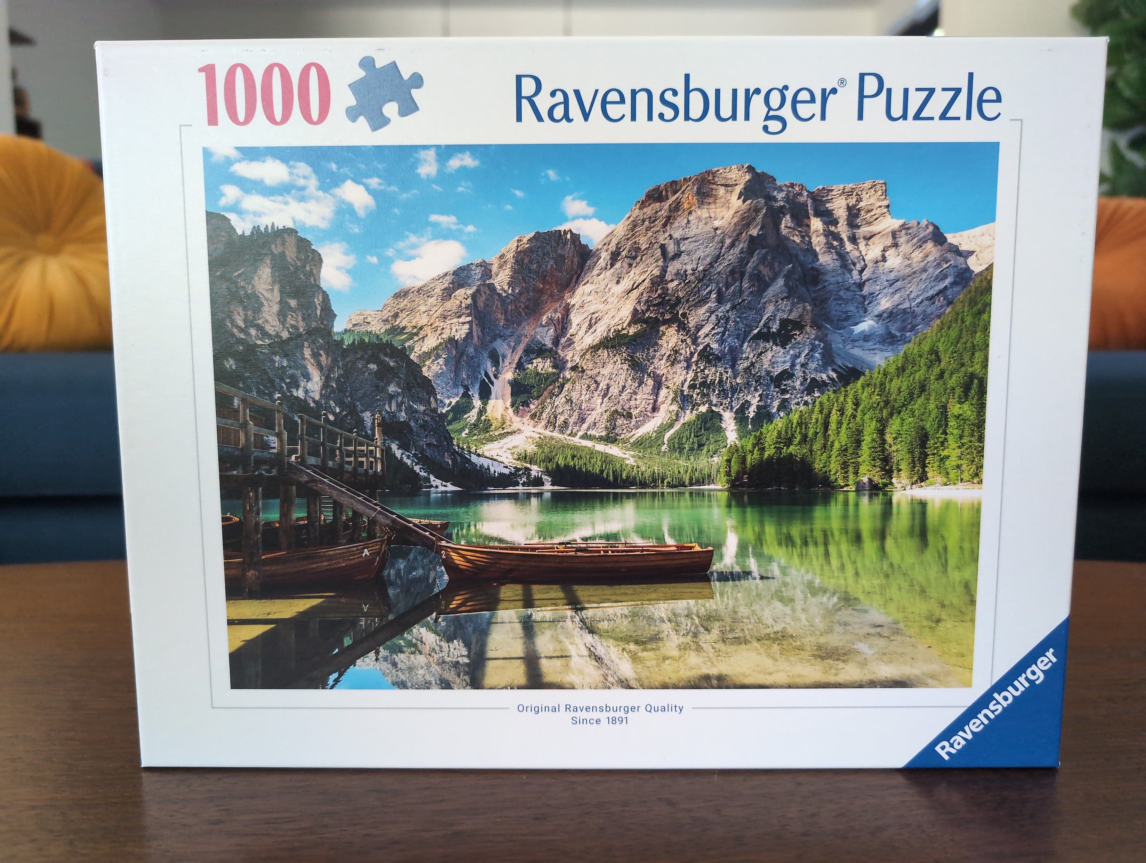 Prager Wildsee, South Tyrol, Italy, 1000-piece puzzle, Ravensburger