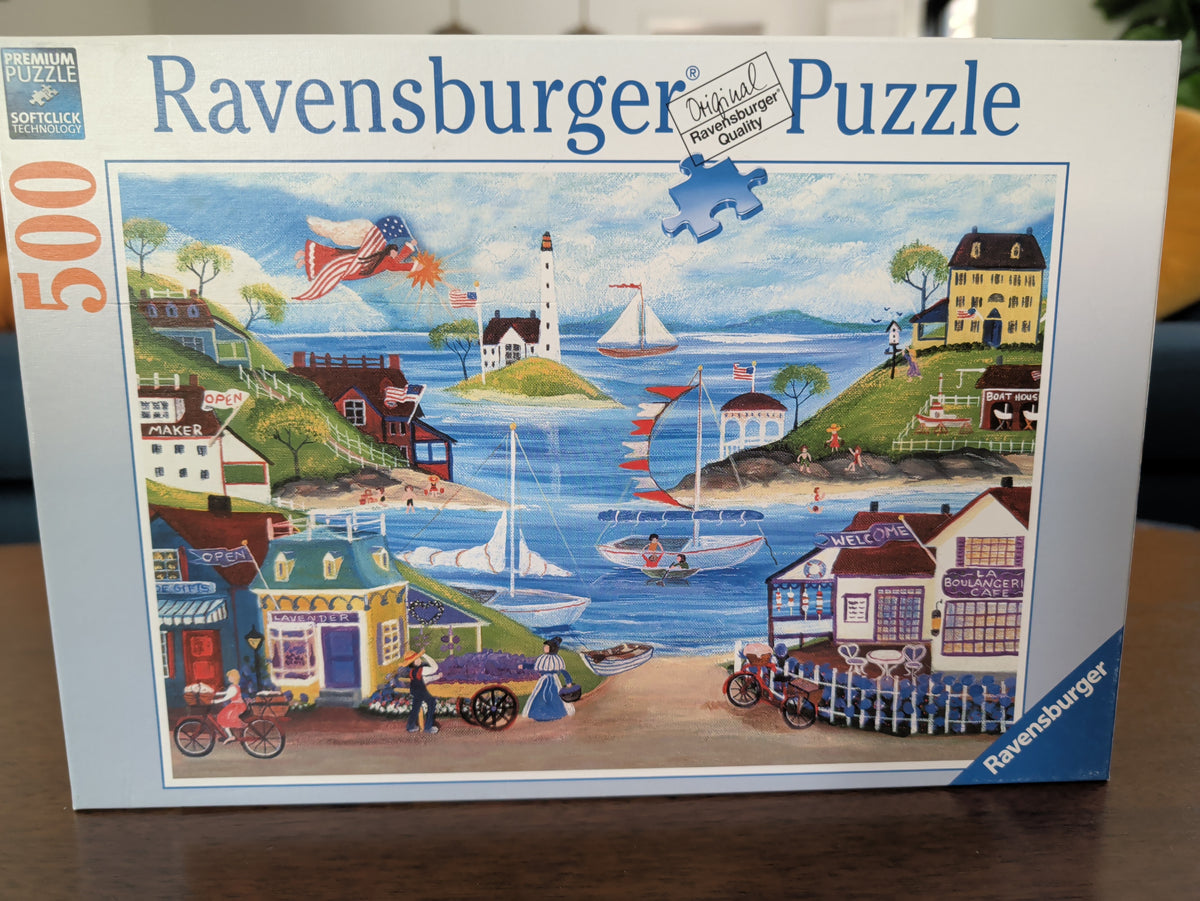 Lovely Seaside, 500-piece puzzle, Ravensburger
