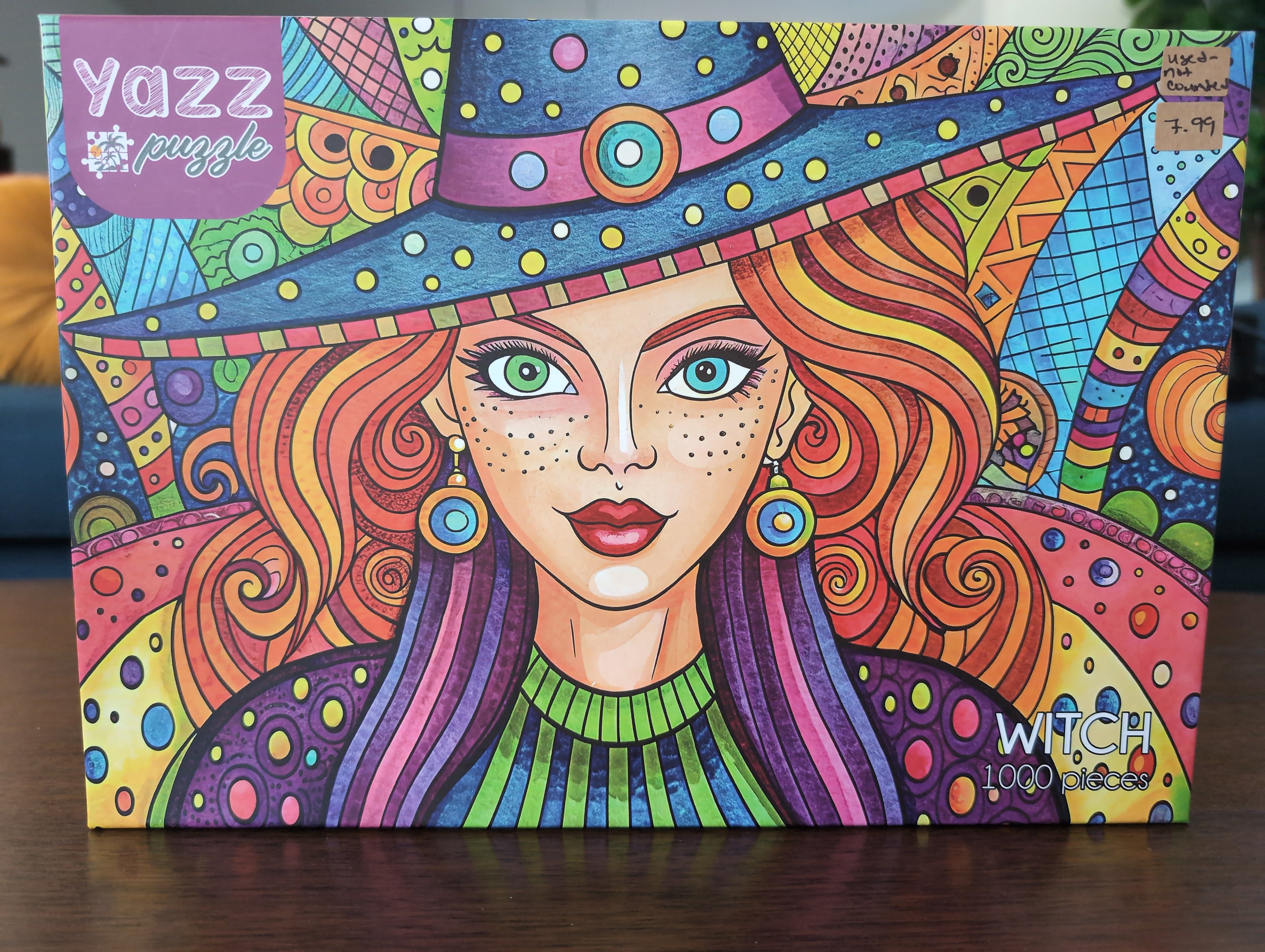 Witch, 1000-piece puzzle, Yazz
