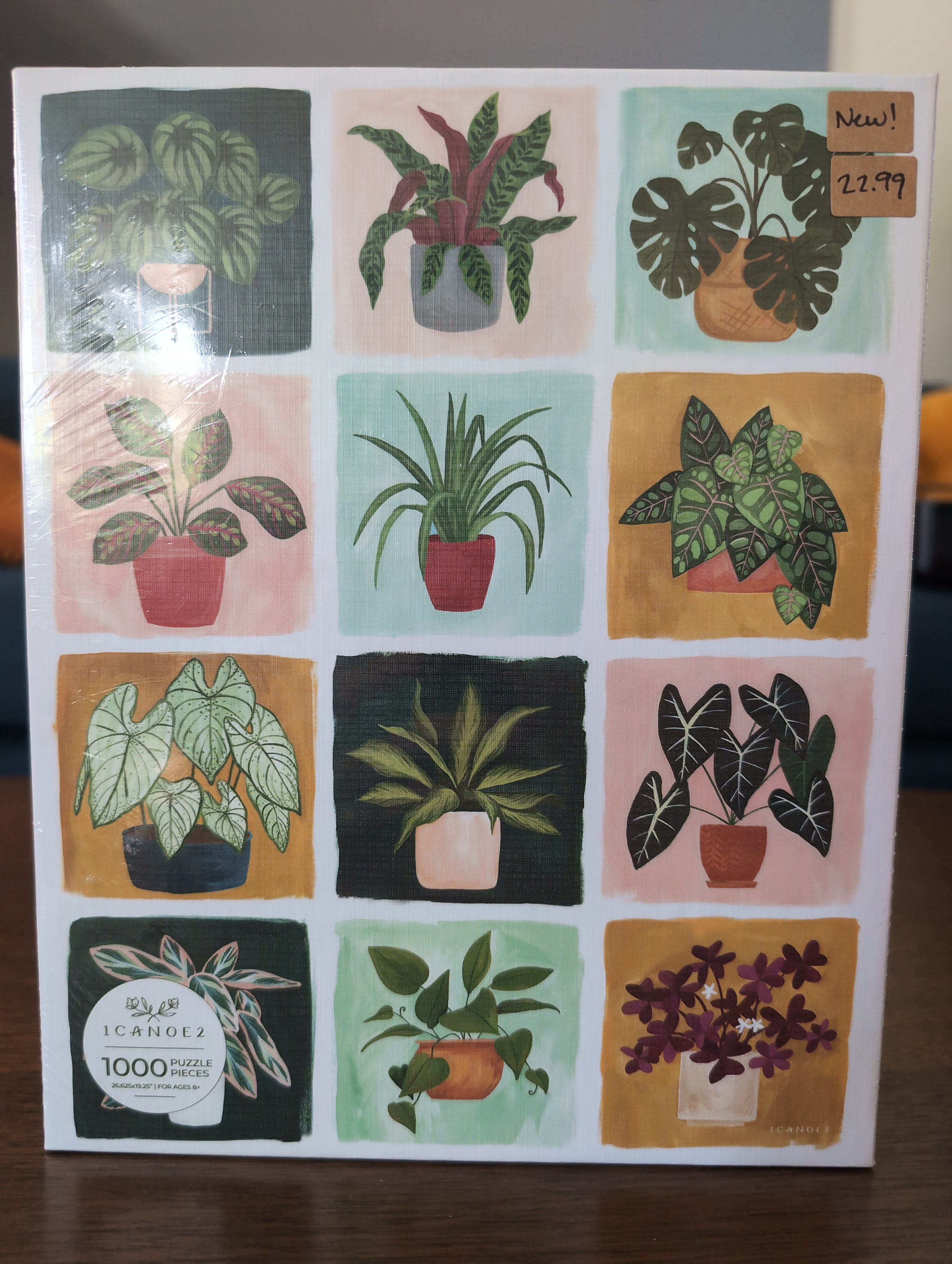 Houseplants, 1000-piece puzzle, 1canoe2