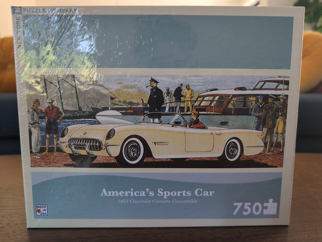America's Sports Car, 750-piece puzzle, New York Puzzle Company