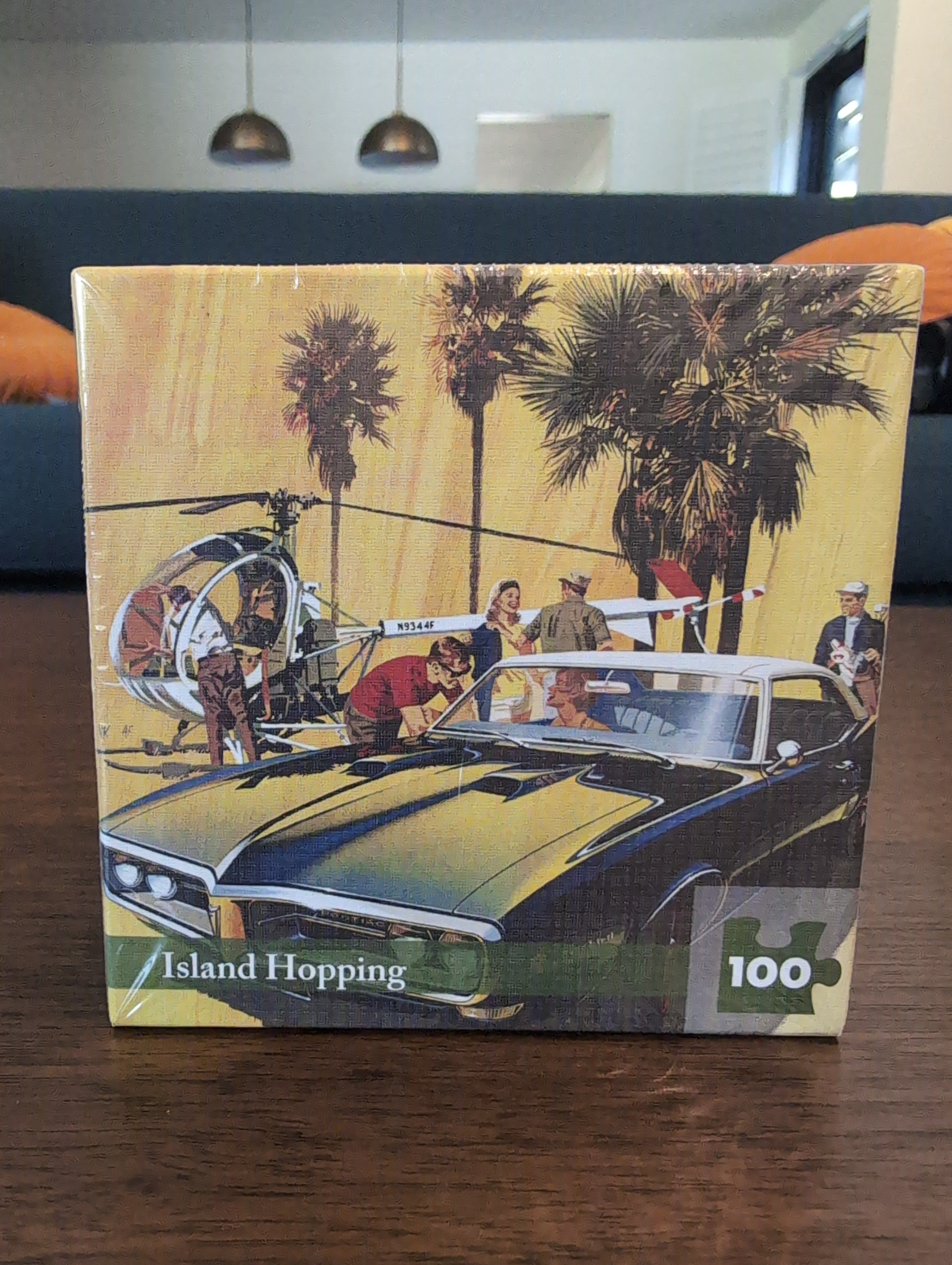 Island Hopping, 100-piece mini puzzle, New York Puzzle Company