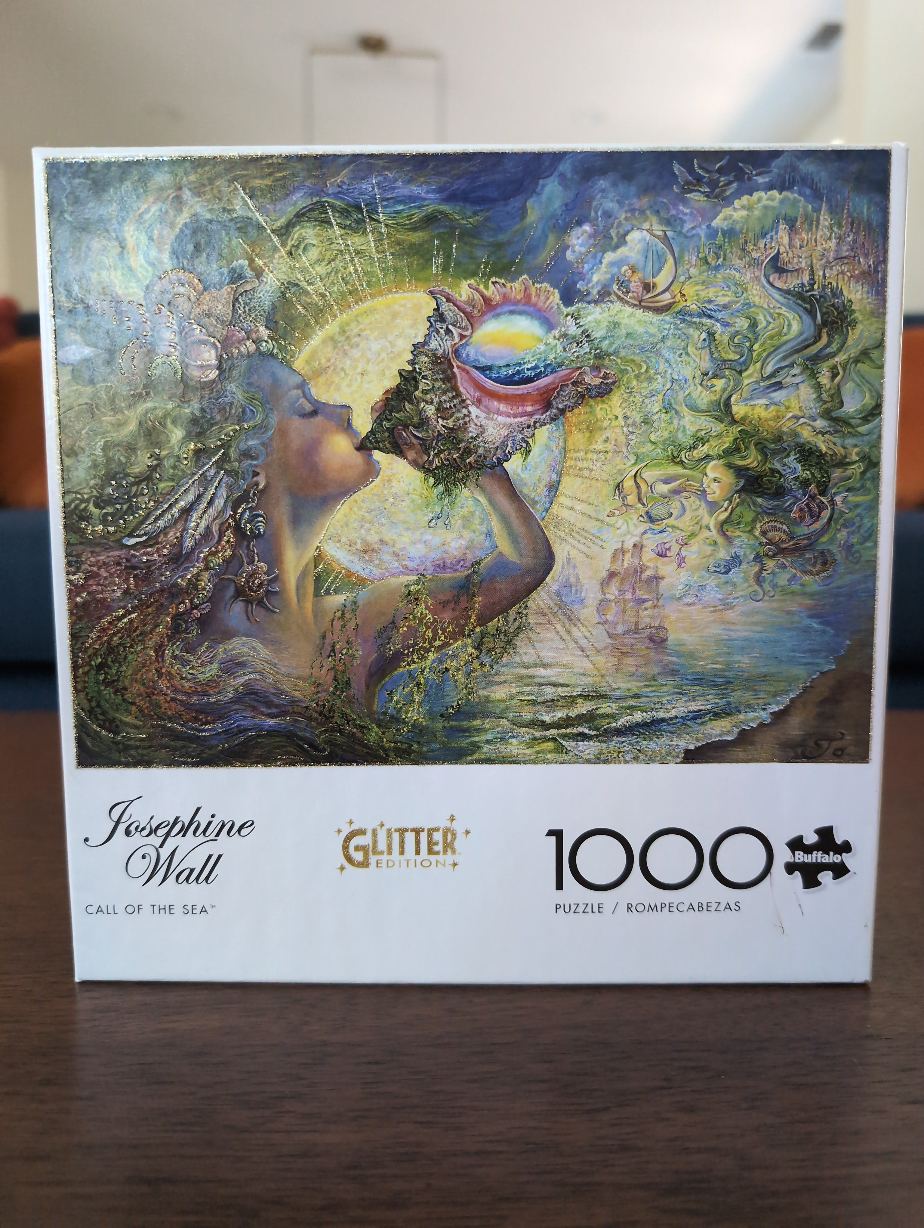 Call of the Sea (Josephine Wall), 1000-piece puzzle, Buffalo Games