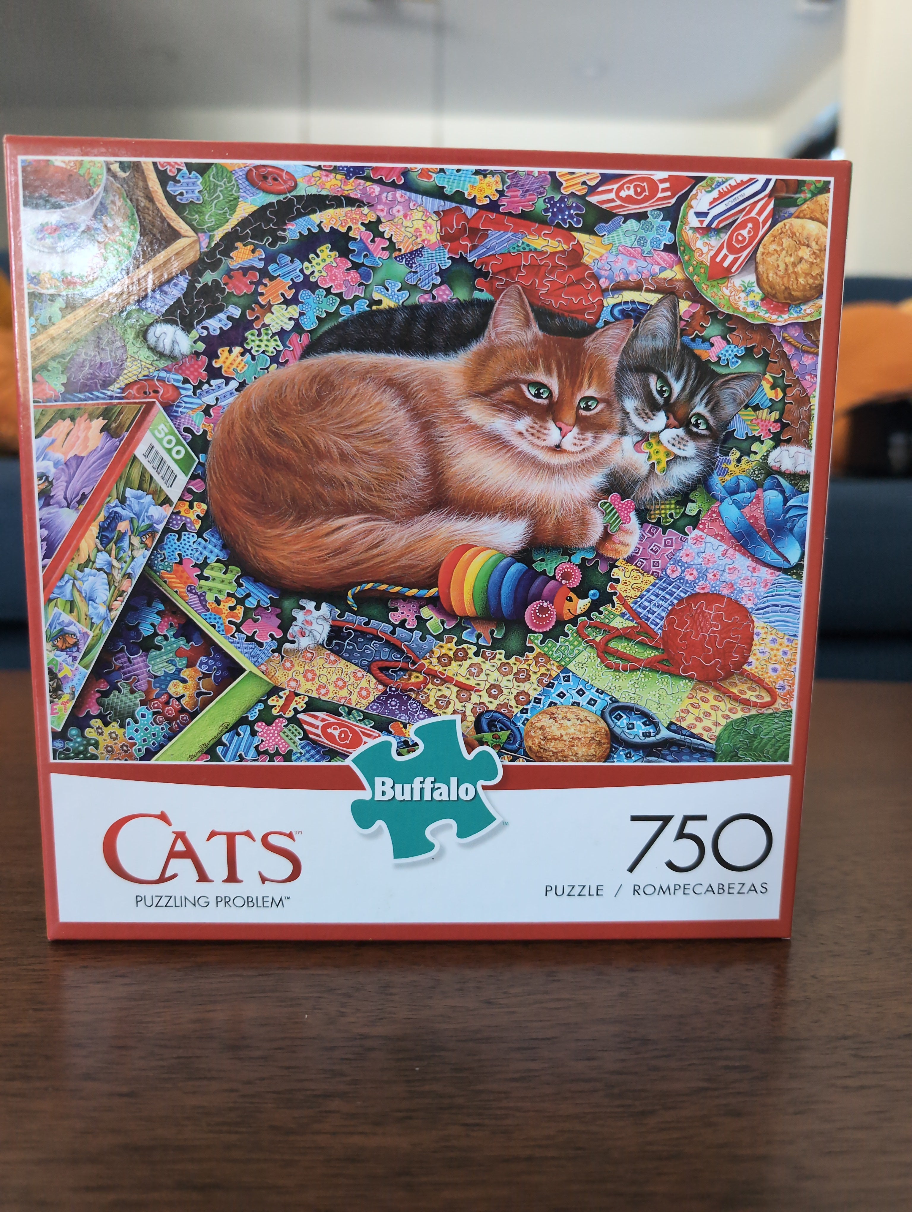 Cats - Puzzling Problem, 750-piece puzzle, Buffalo Games