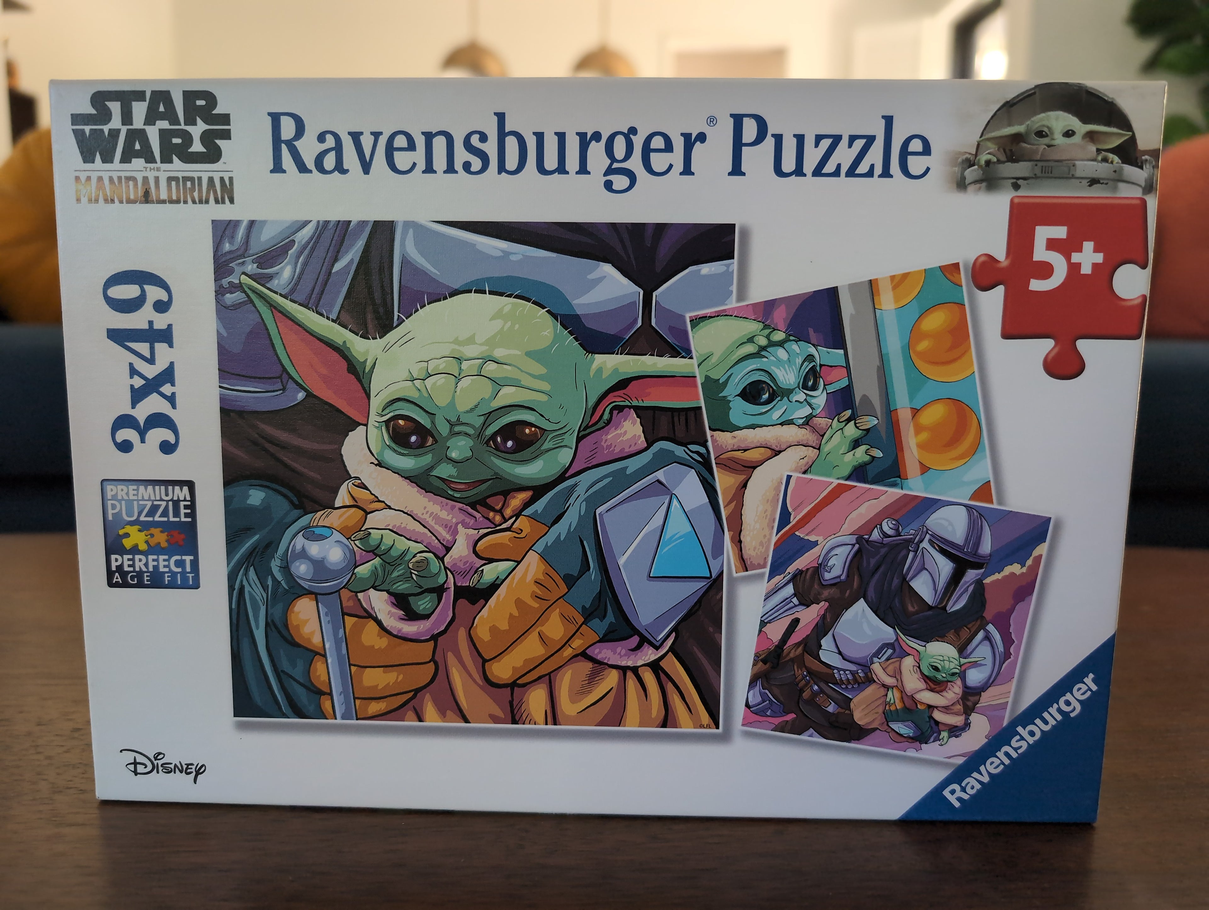 Grogu Moments (Star Wars), 3 x 49-piece puzzles, Ravensburger