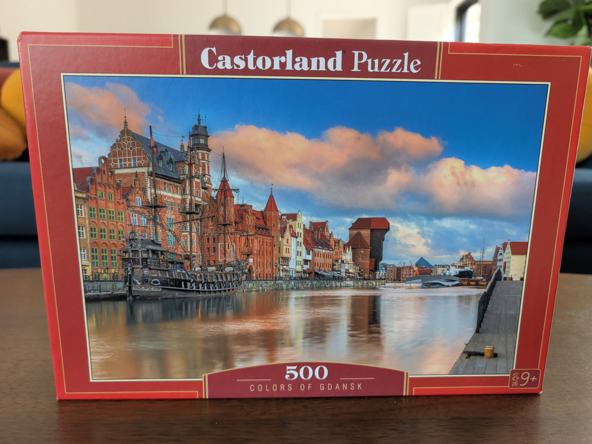Colors of Gdansk, 500-piece puzzle, Castorland