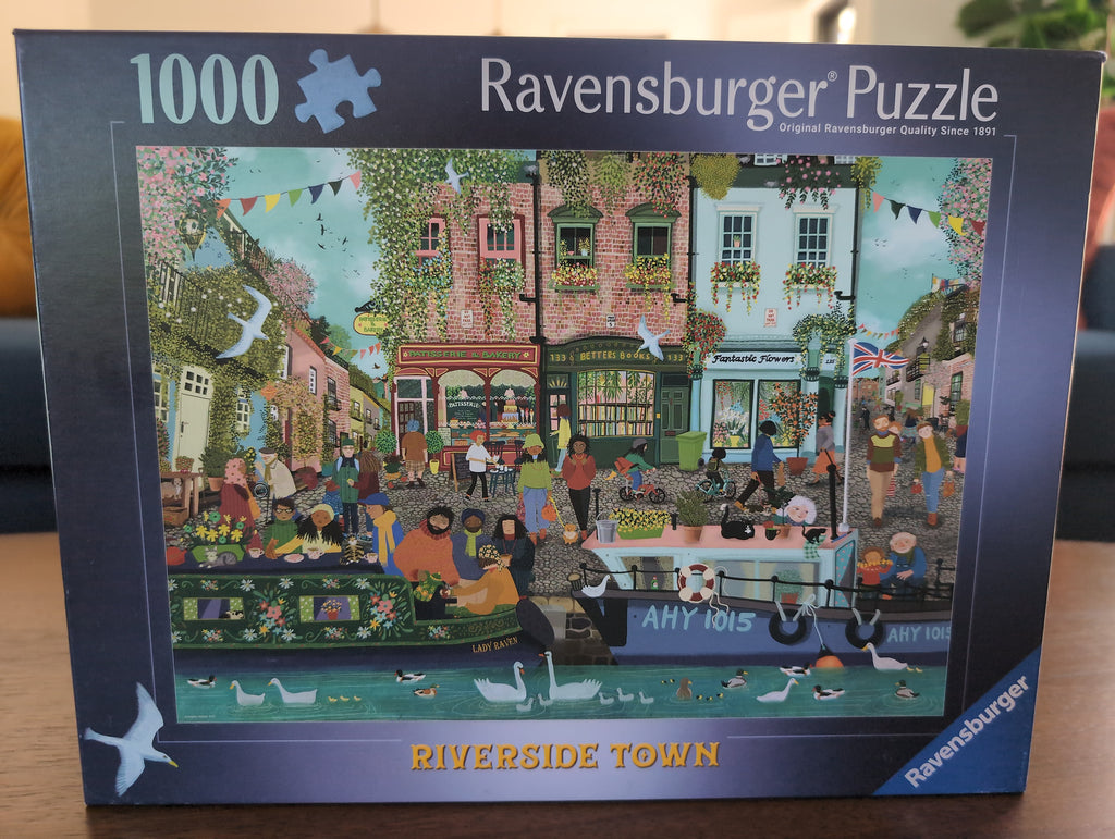 Riverside Town, 1000-piece puzzle, Ravensburger