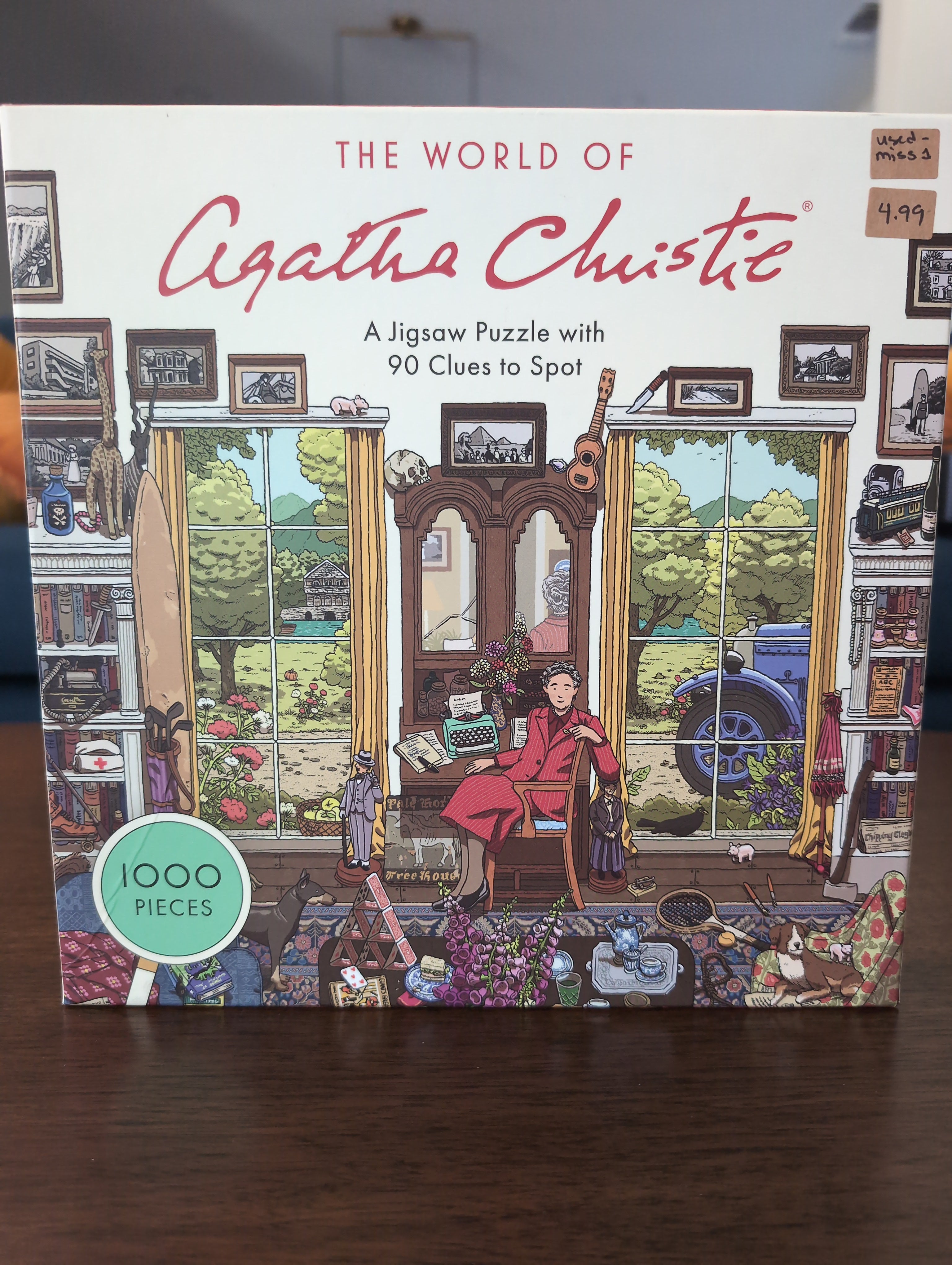 The World of Agatha Christie, 1000-piece puzzle, Laurence King Publishing