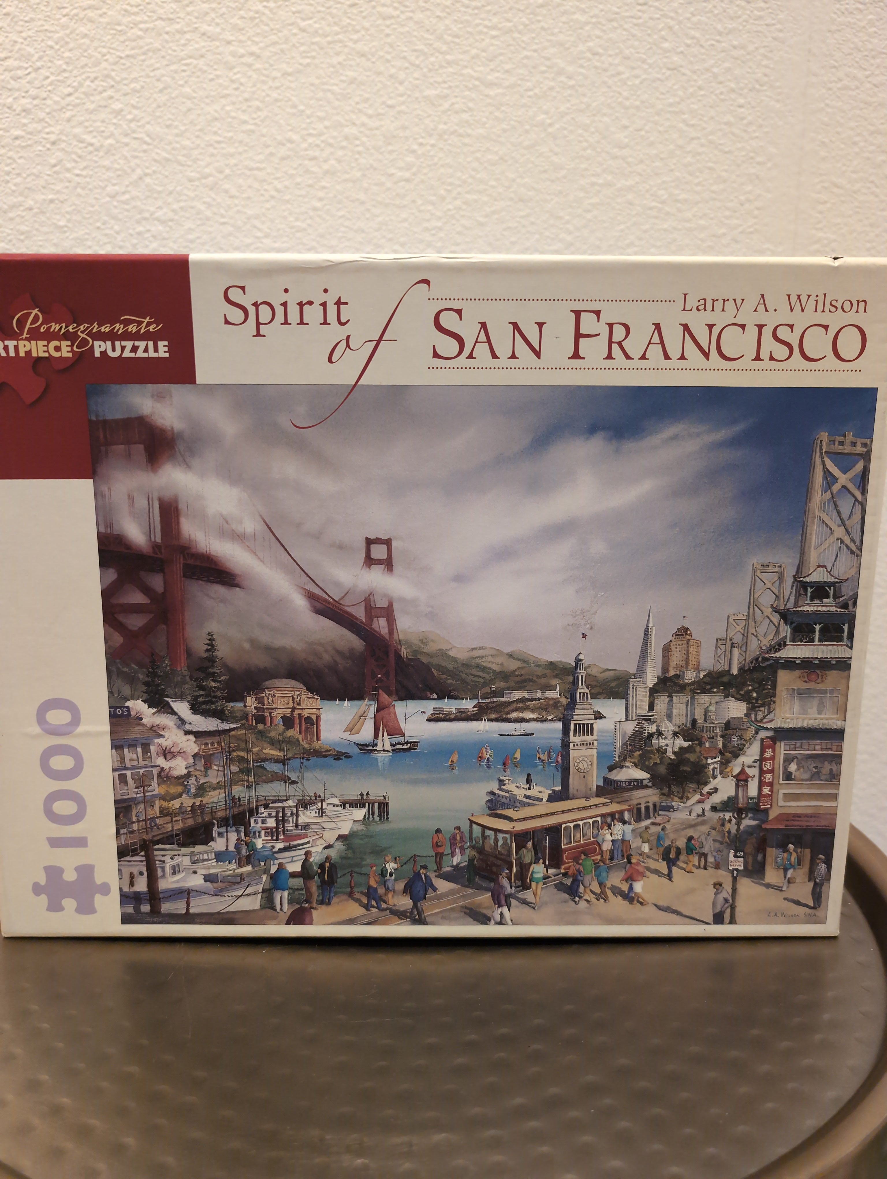 Spirit of San Francisco - Larry A. Wilson, 1000-piece puzzle, Pomegranate